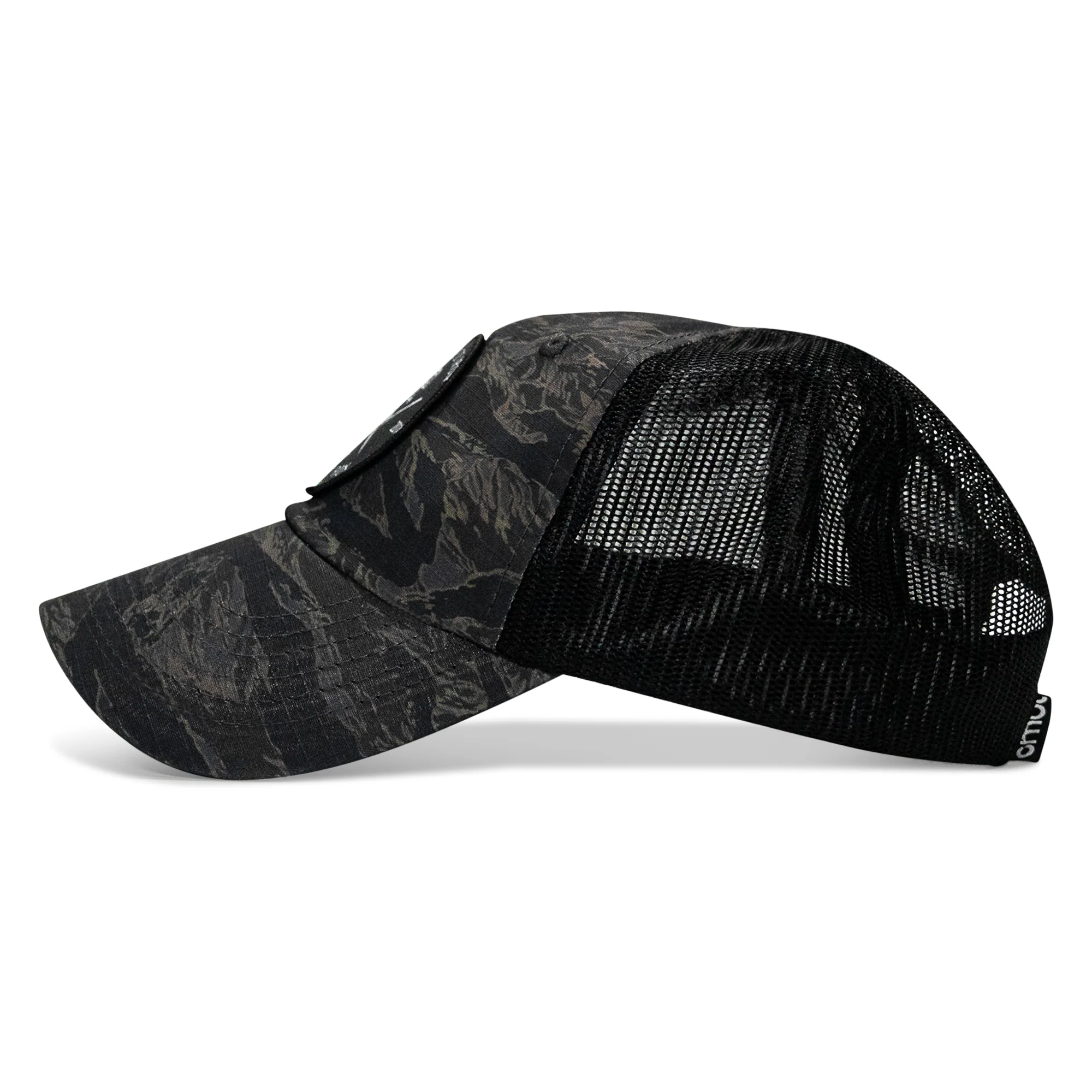 Addicted To Iron Patch Tactical Ripstop Mesh Snapback Hat - Image 16