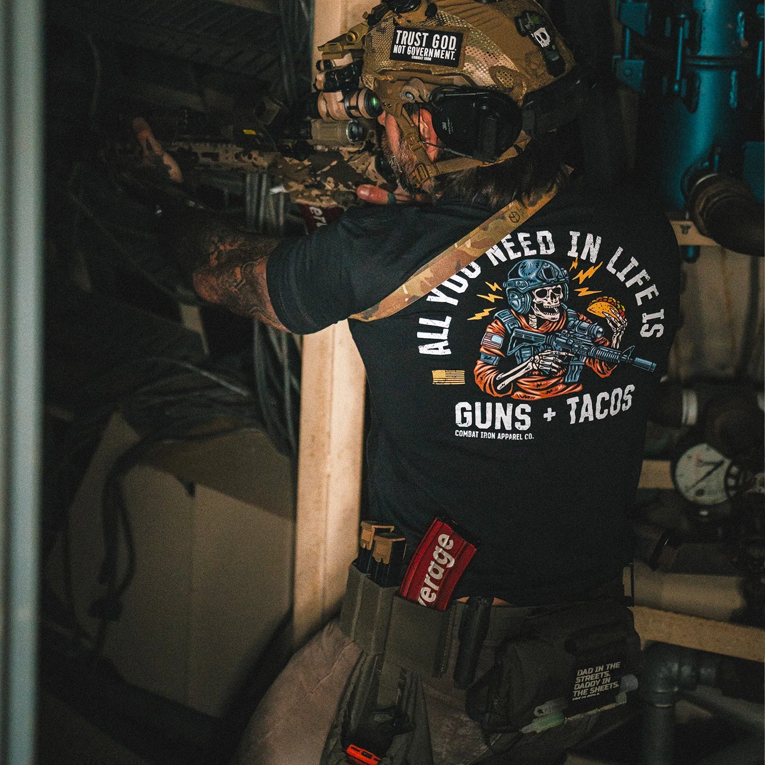 All you need in life is Tacos Men's T-Shirt - Image 3