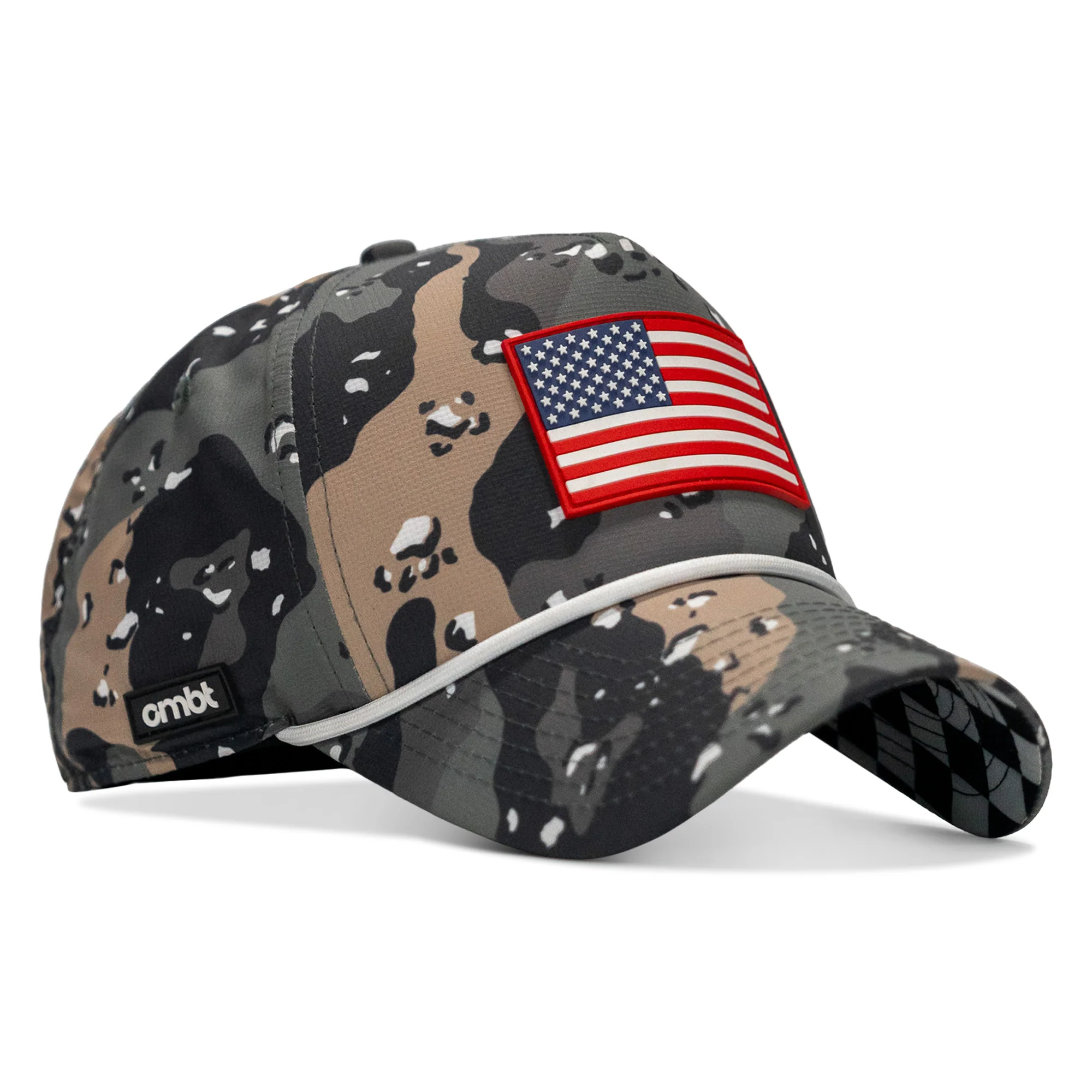 American Flag PVC Patch Waterproof Weekender Snapback - Image 125