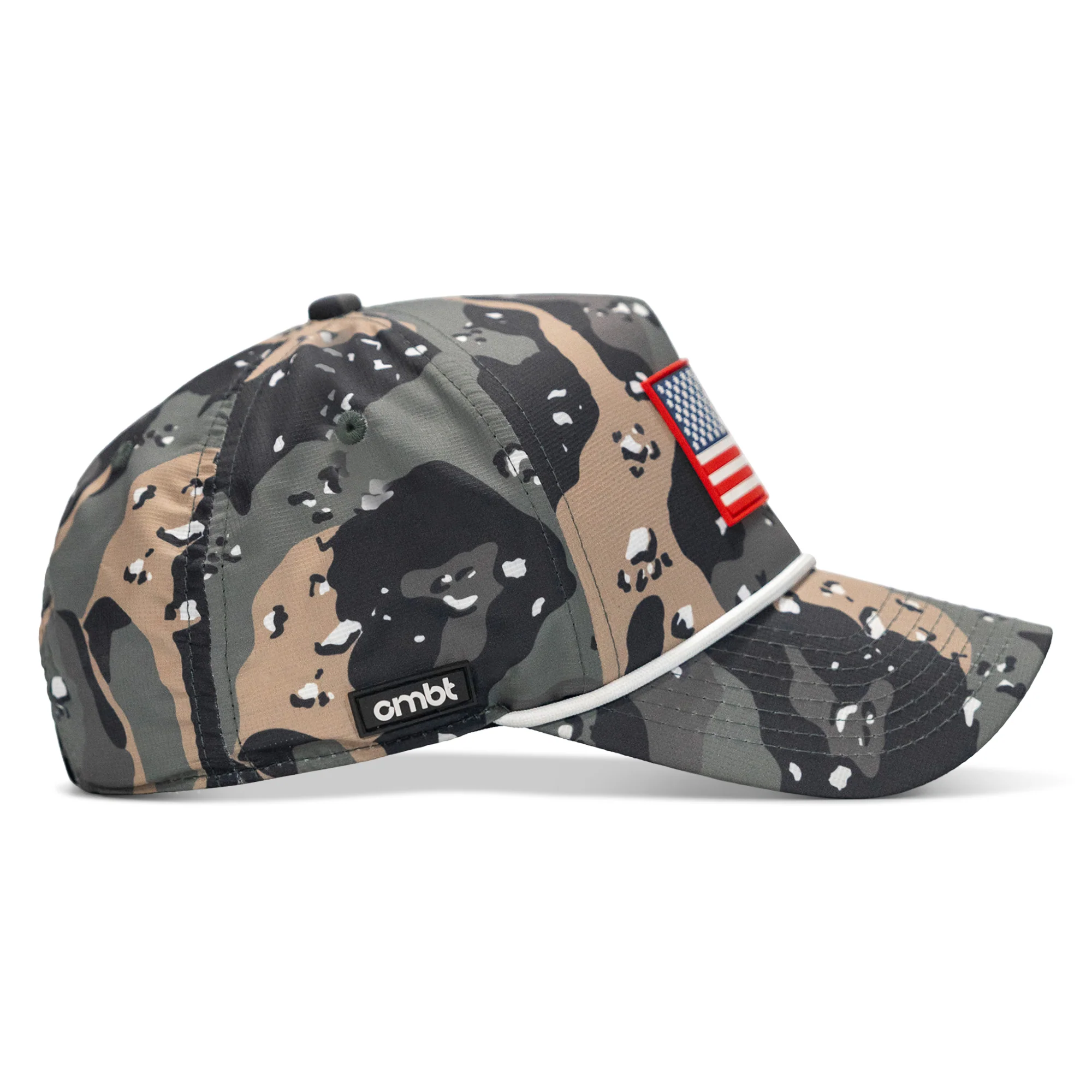 American Flag PVC Patch Waterproof Weekender Snapback - Image 128