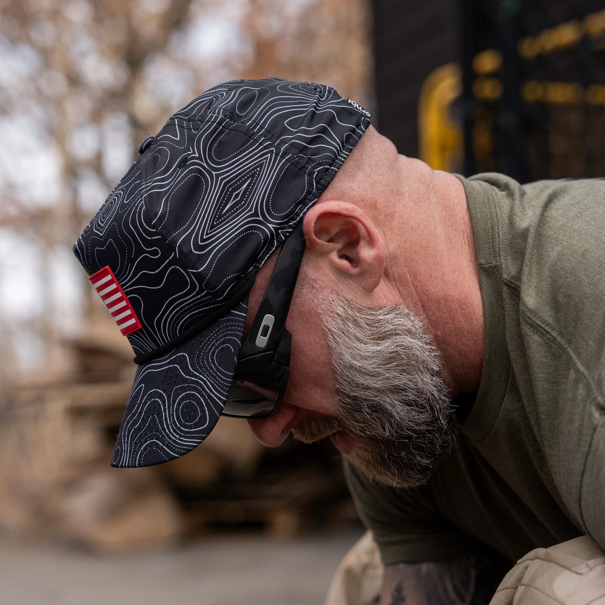 American Flag PVC Patch Waterproof Weekender Snapback - Image 19