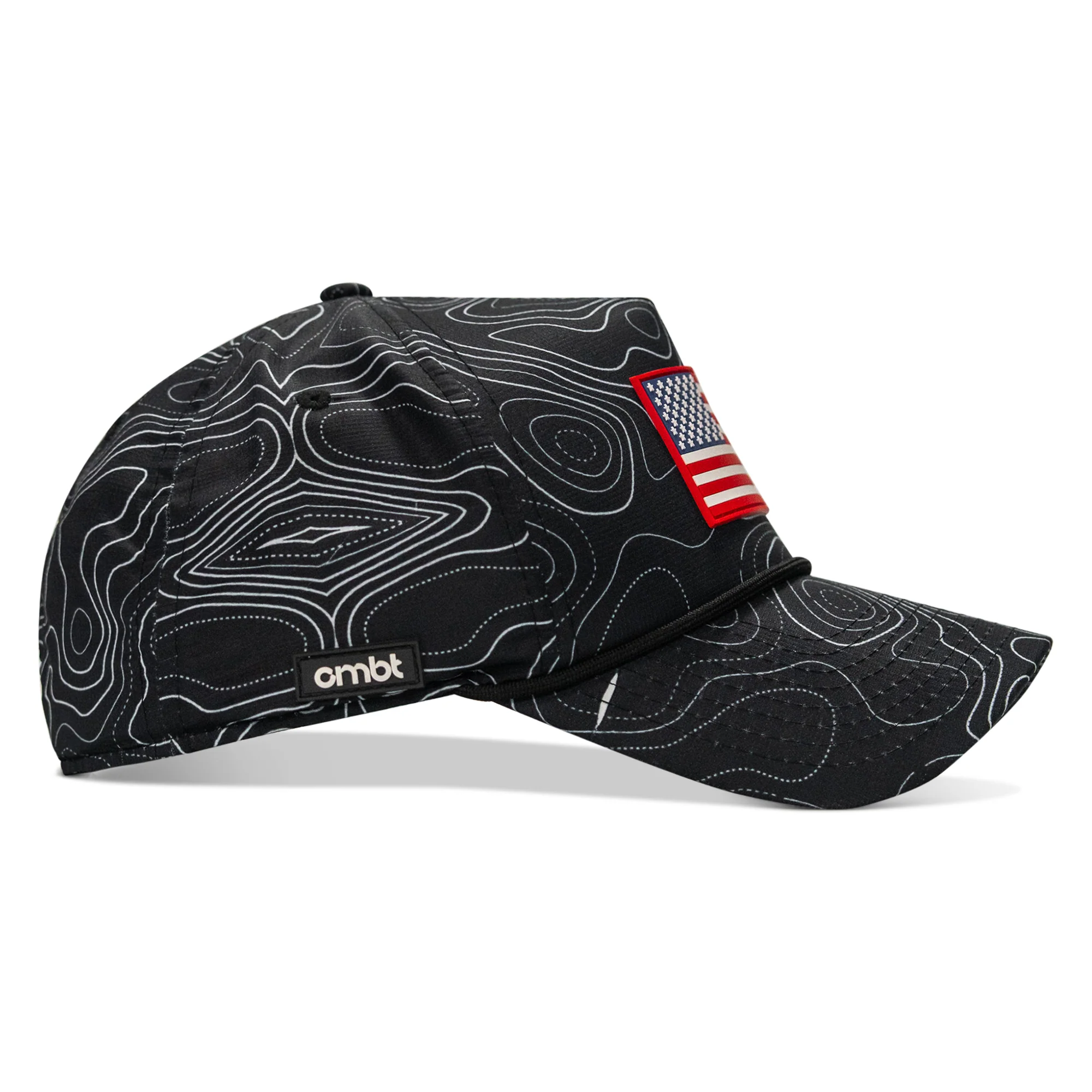 American Flag PVC Patch Waterproof Weekender Snapback - Image 25