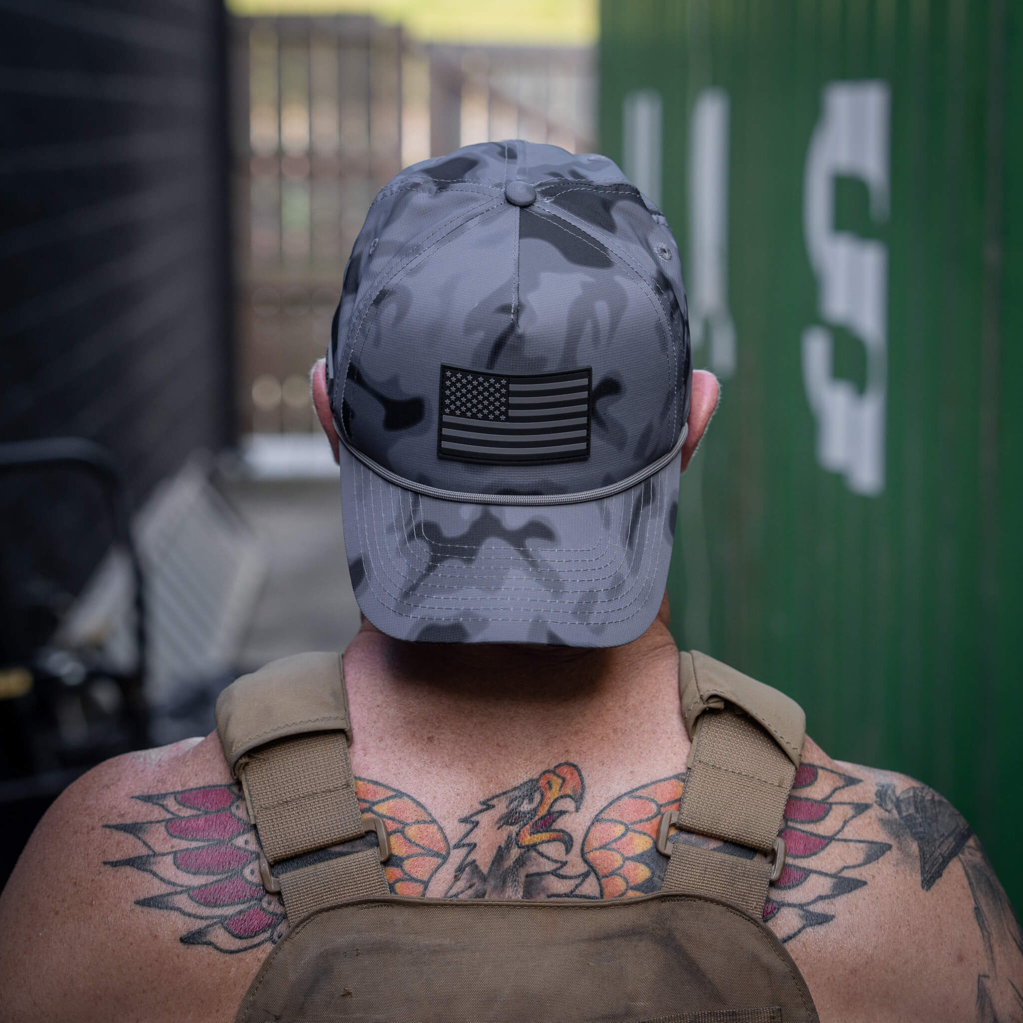 American Flag PVC Patch Waterproof Weekender Snapback - Image 45