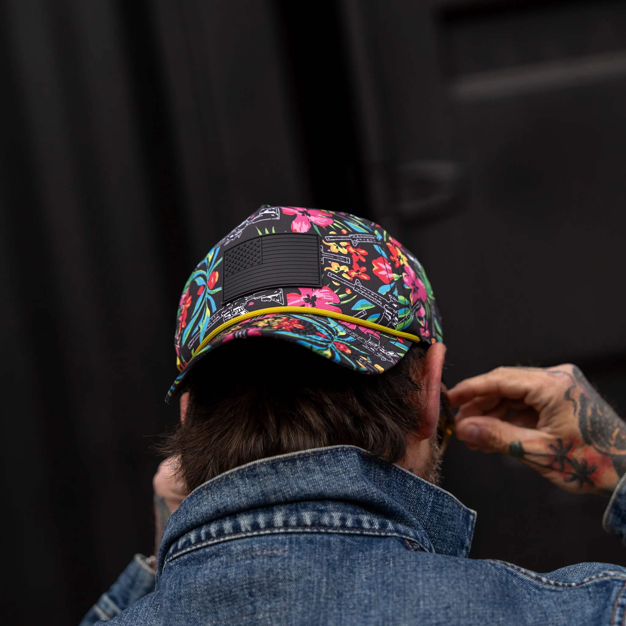 American Flag PVC Patch Waterproof Weekender Snapback - Image 6