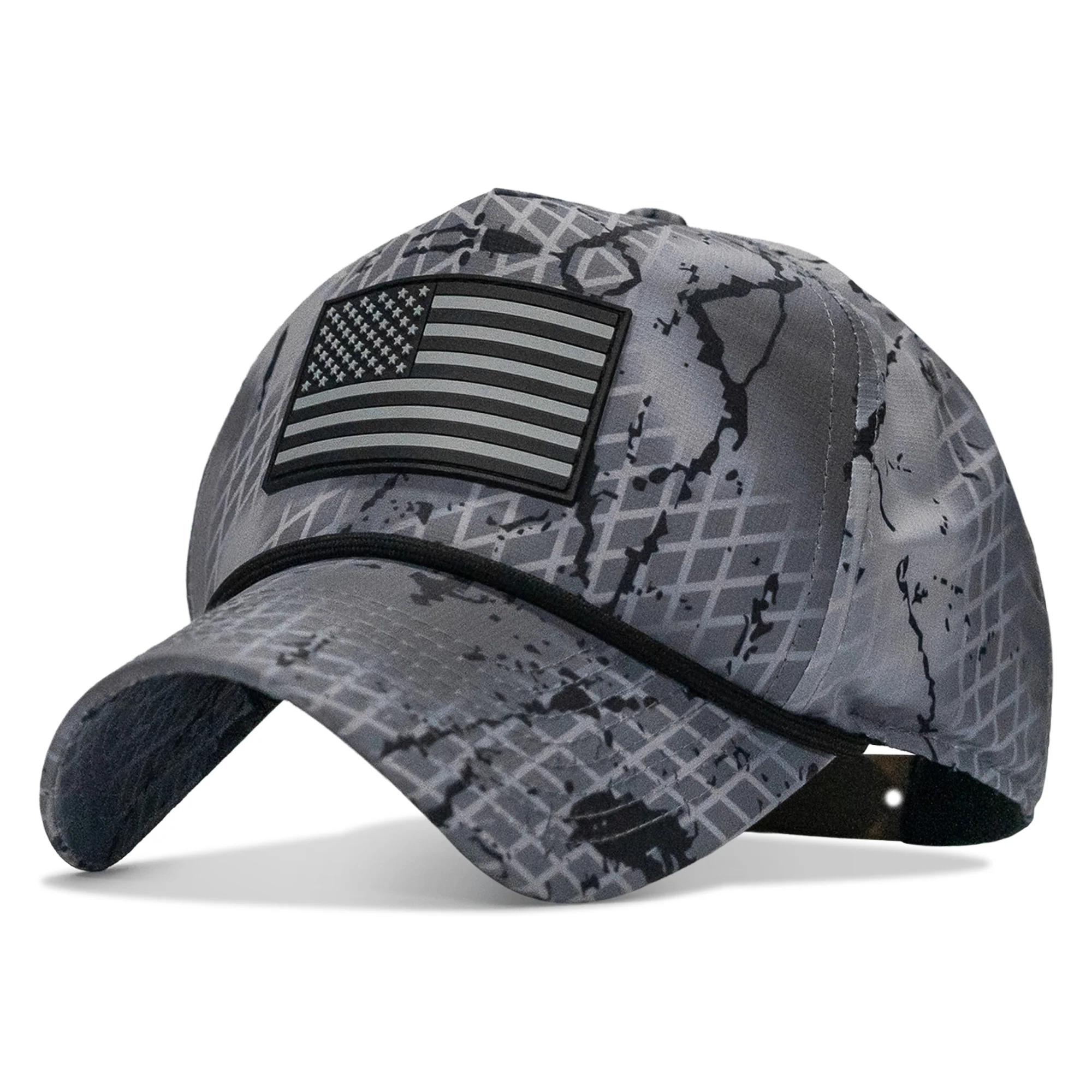 American Flag PVC Patch Waterproof Weekender Snapback - Image 72