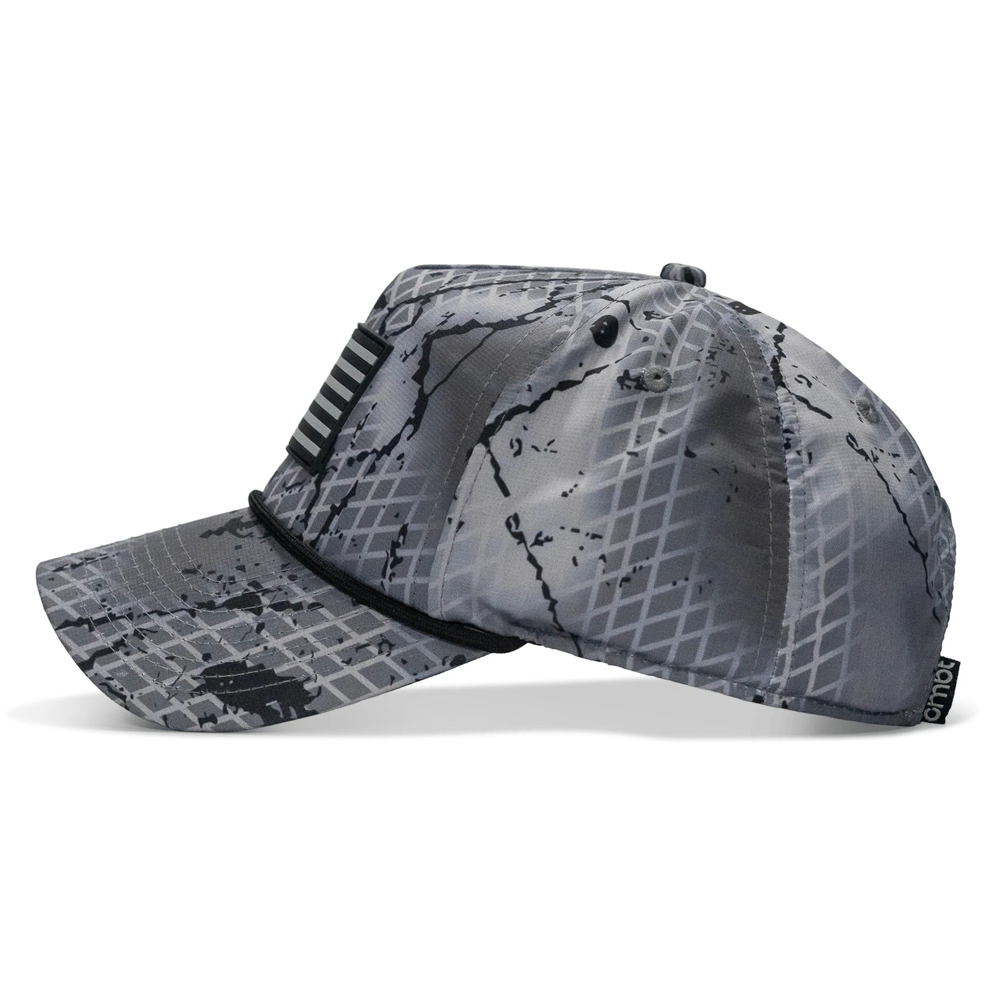 American Flag PVC Patch Waterproof Weekender Snapback - Image 75