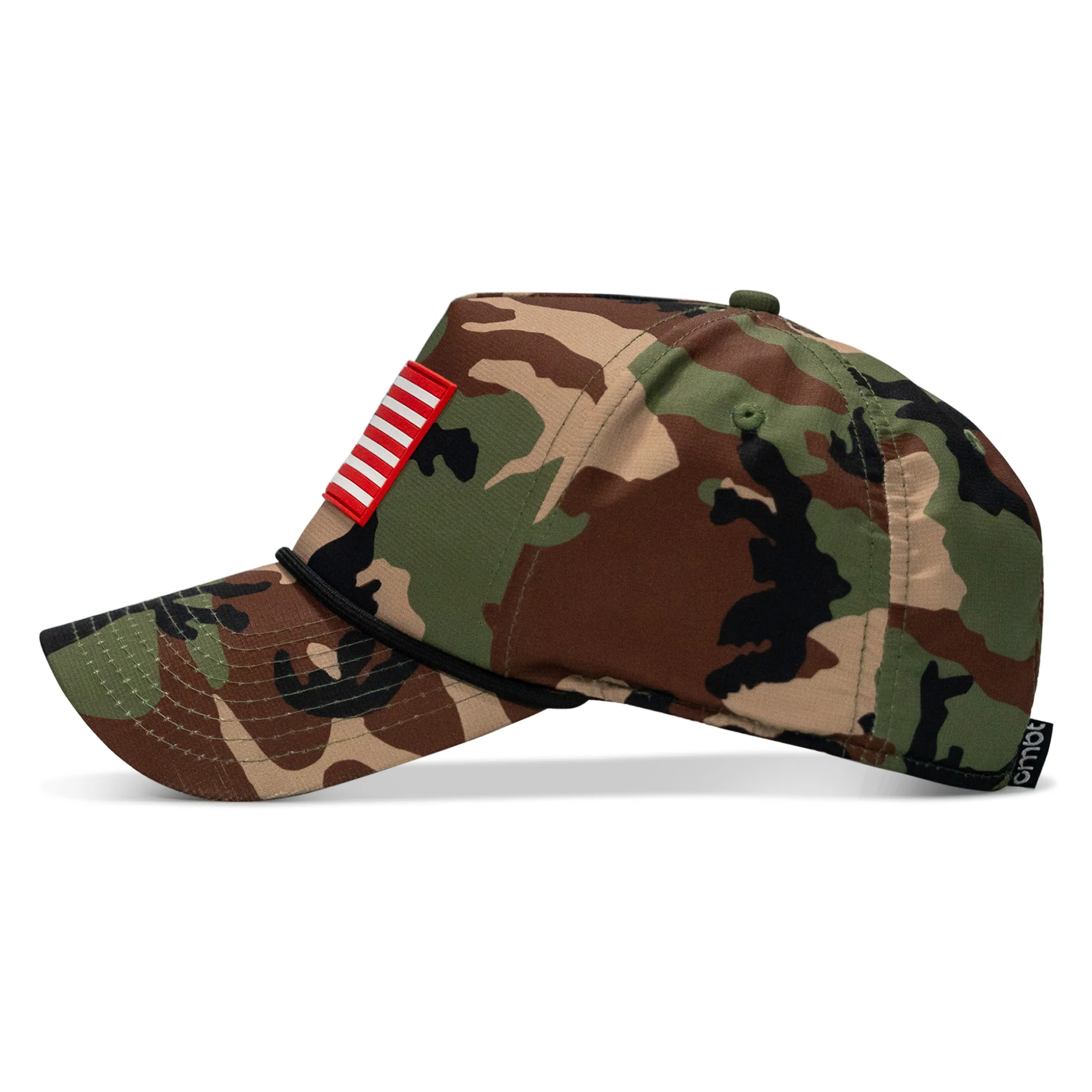 American Flag PVC Patch Waterproof Weekender Snapback - Image 84