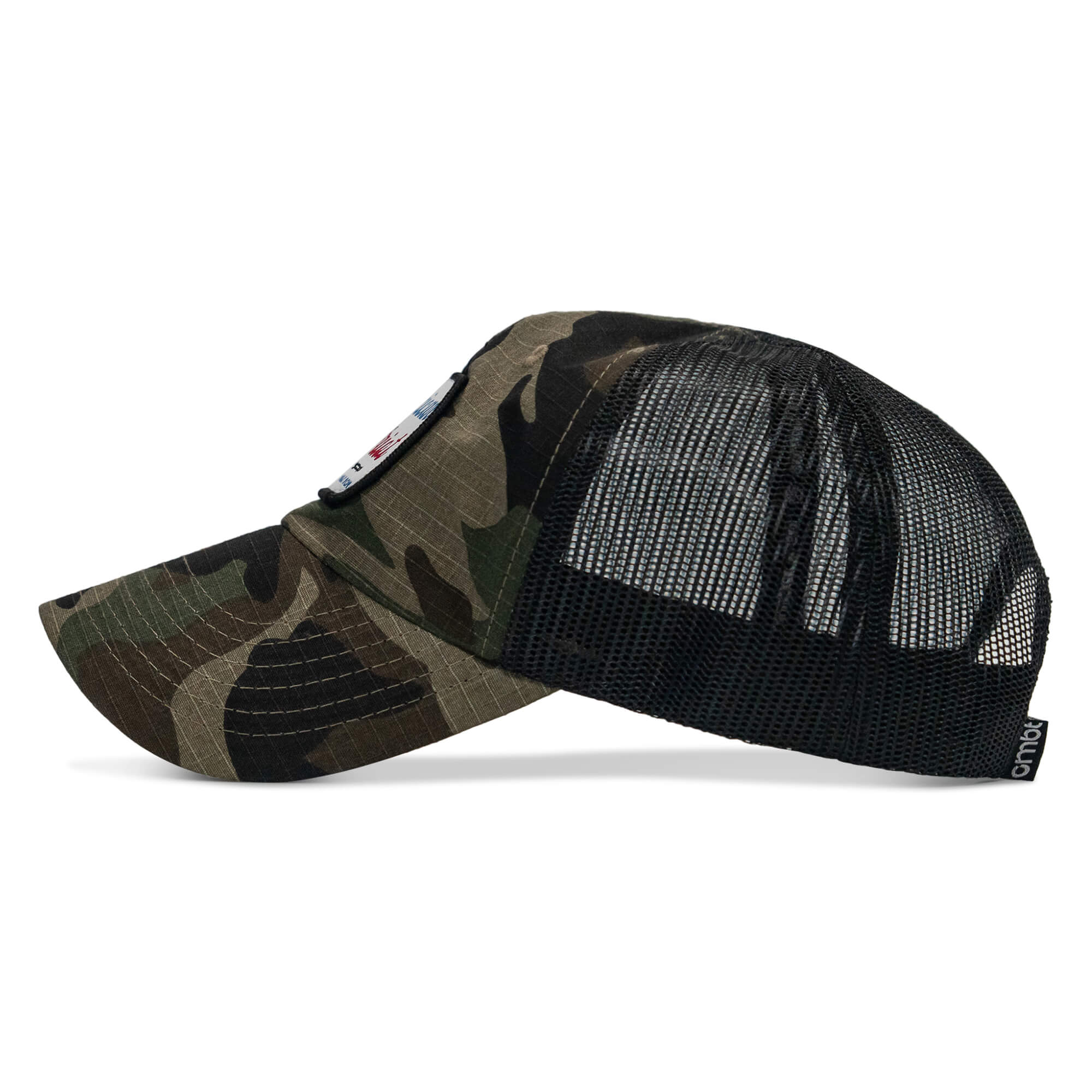American Patriot Patch Tactical Ripstop Mesh Snapback Hat - Image 4
