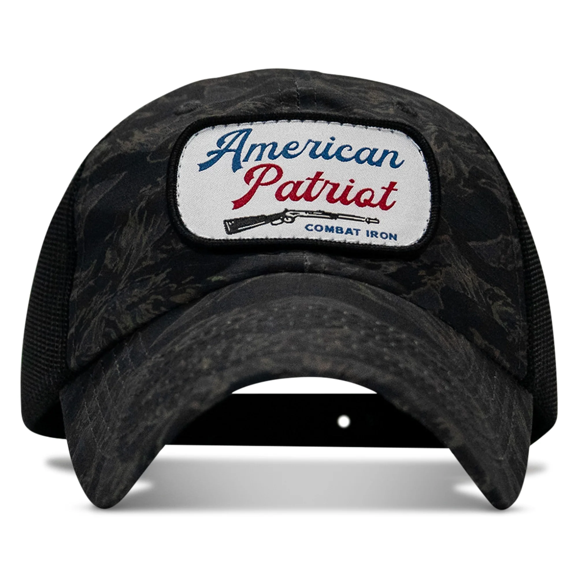 American Patriot Patch Tactical Ripstop Mesh Snapback Hat - Image 7