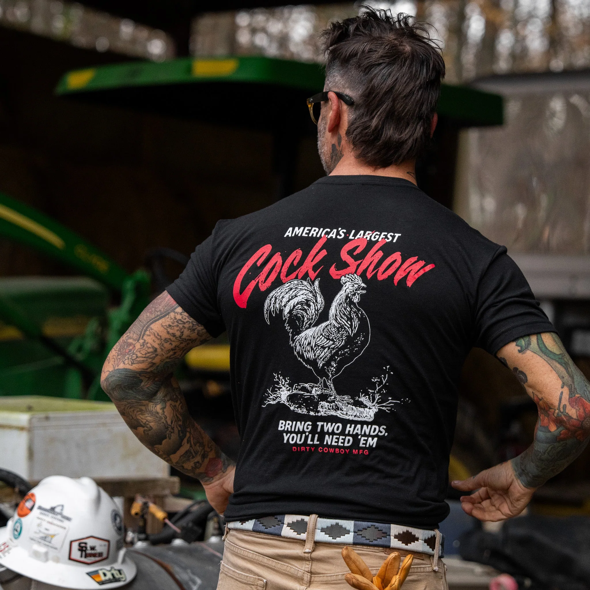 America's Largest Cock Show Men's T-Shirt - Image 4