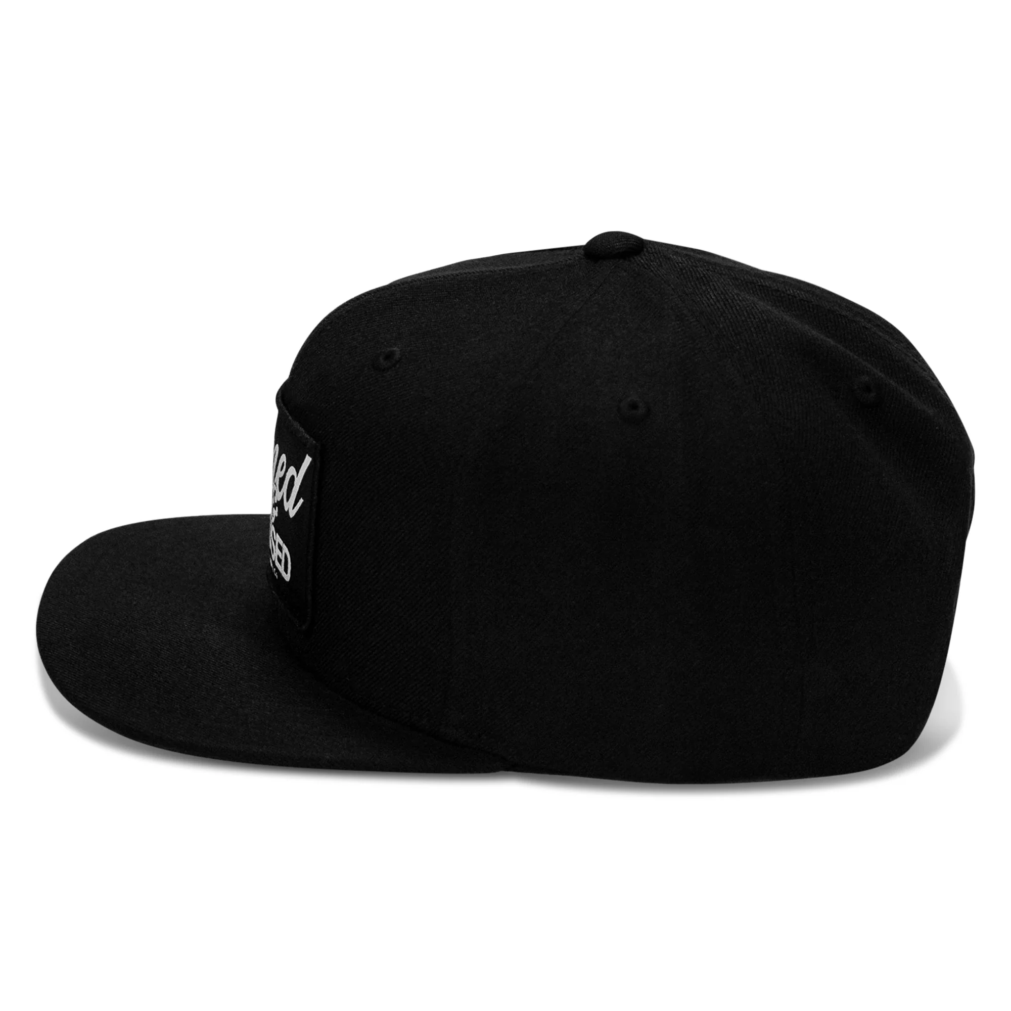 Armed & Aroused Patch Flatbill Snapback Hat - Image 9
