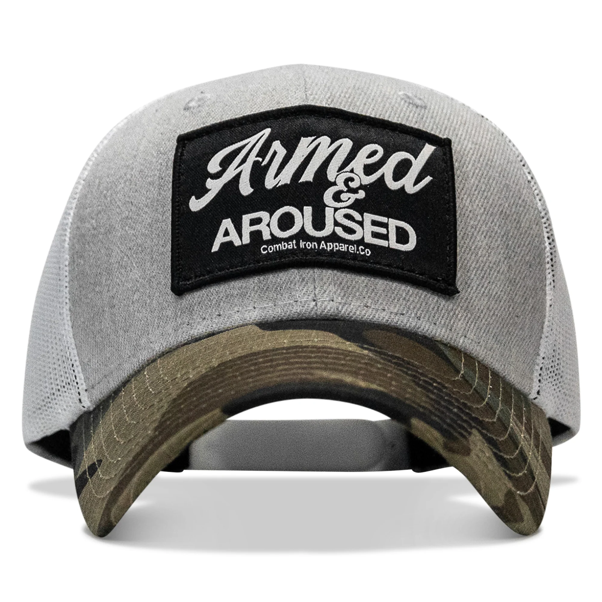 Armed & Aroused Patch Original Ripstop Snapback Hat - Image 37