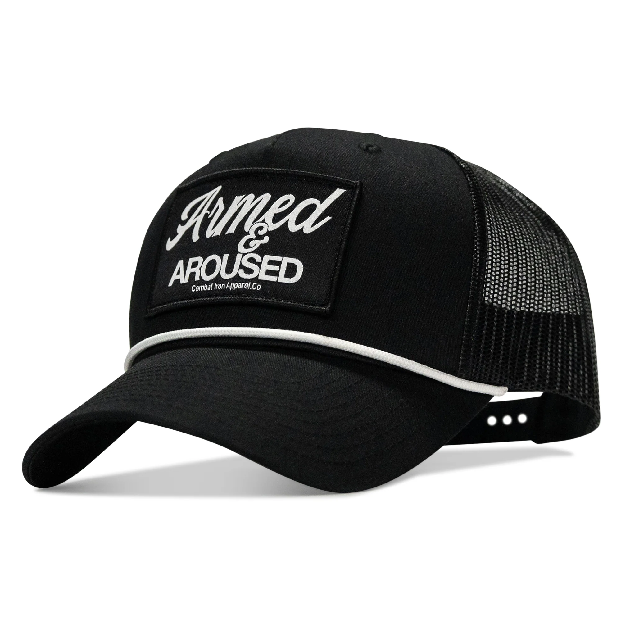 Armed & Aroused Patch Rope Snapback - Image 2