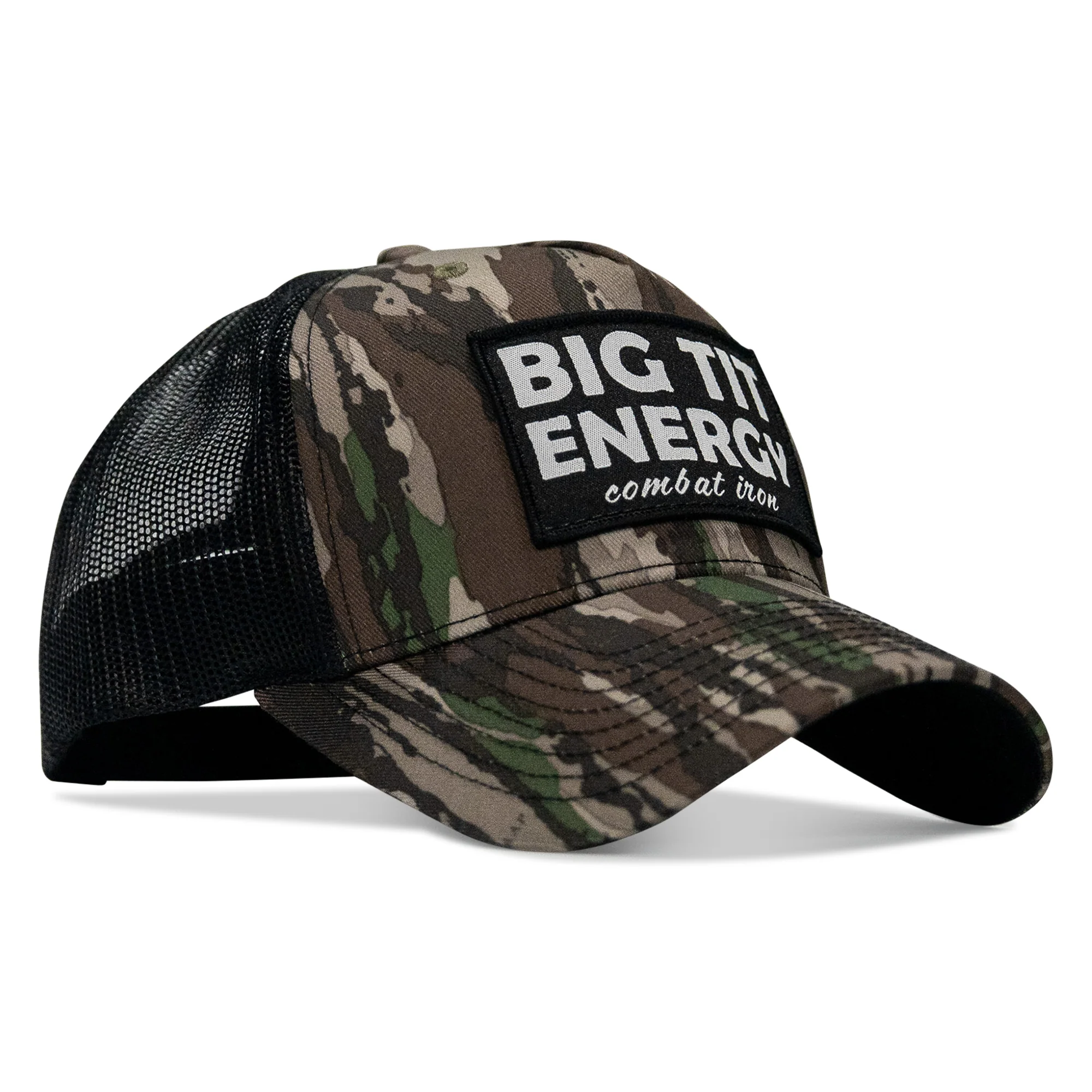 Big Tit Energy Patch Snapback Hat - Image 11