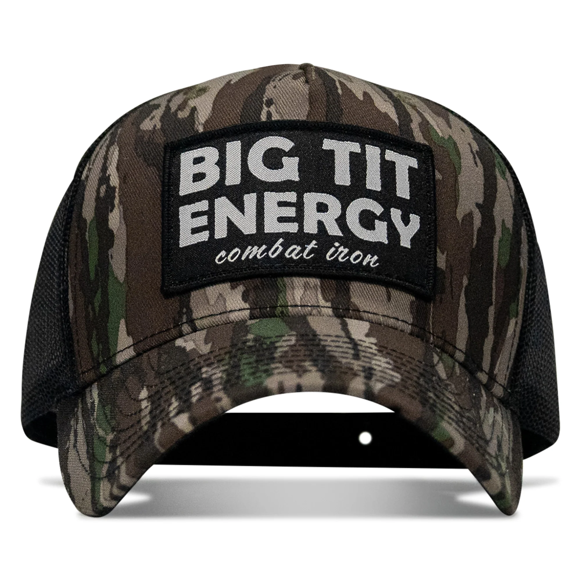 Big Tit Energy Patch Snapback Hat - Image 9