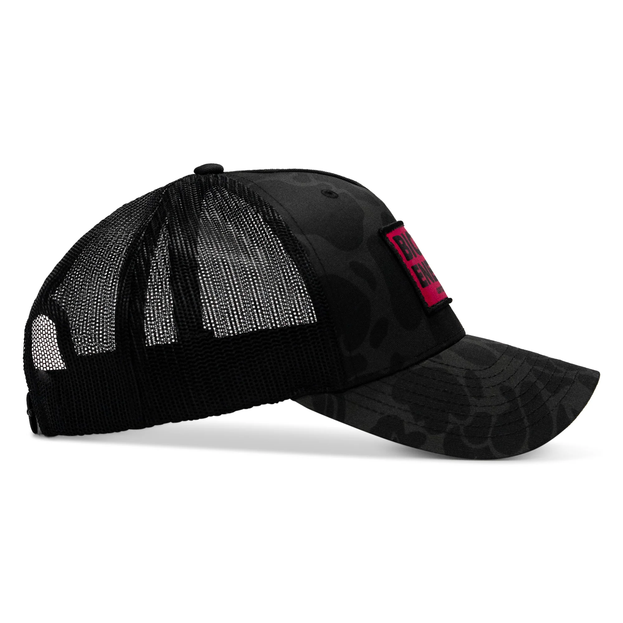 Big Tit Energy Pink Patch Snapback Hat - Image 4