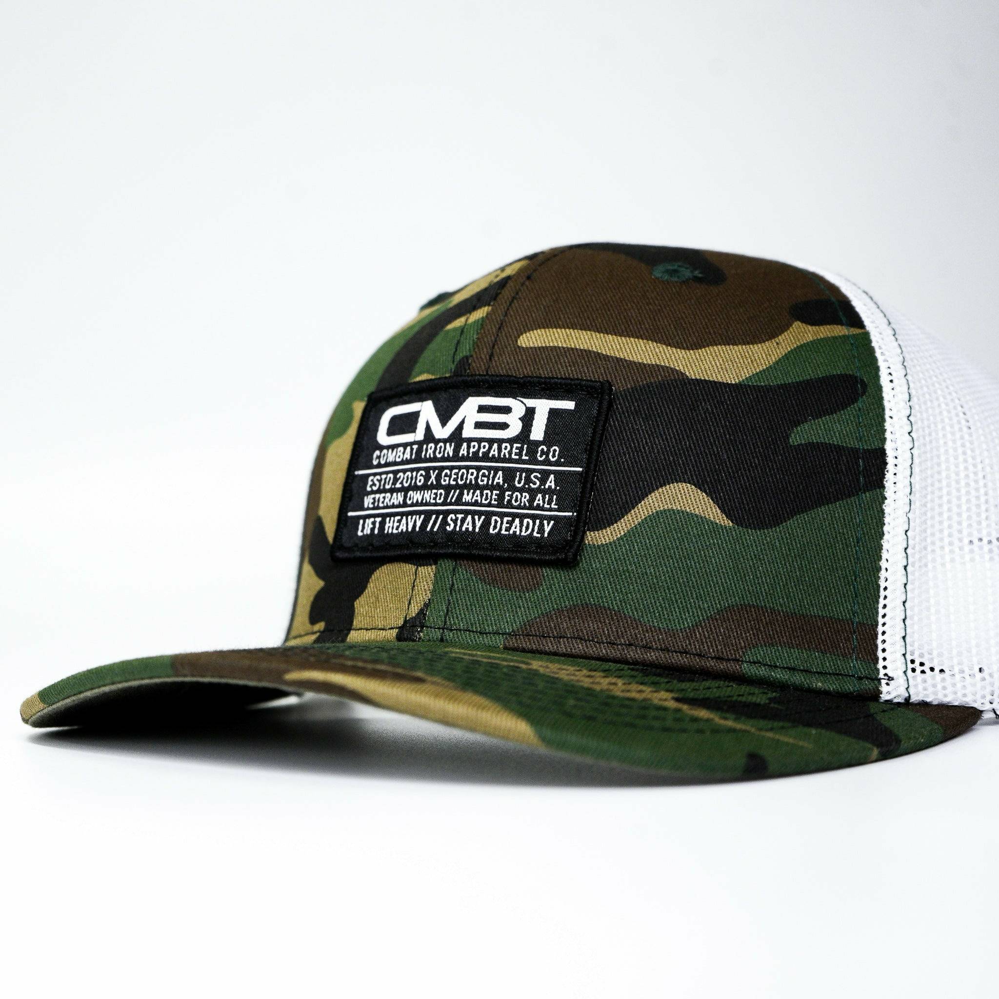 Branded CMBT Labeled Mid-Profile Snapback Hat - Image 11