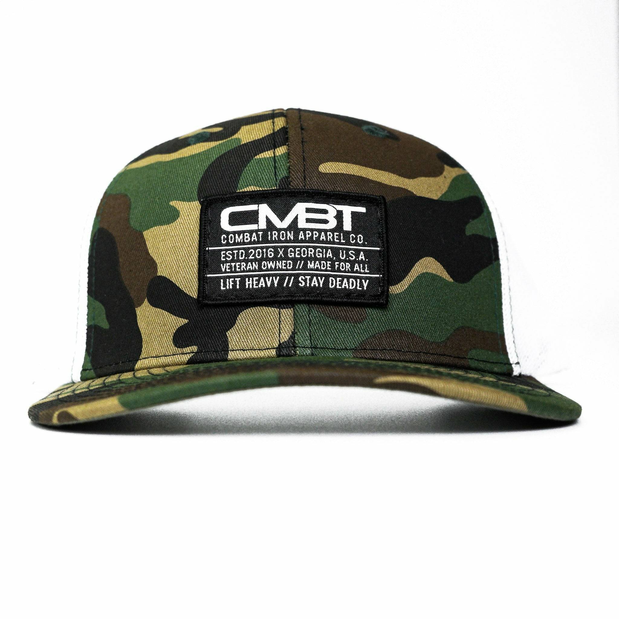 Branded CMBT Labeled Mid-Profile Snapback Hat - Image 14
