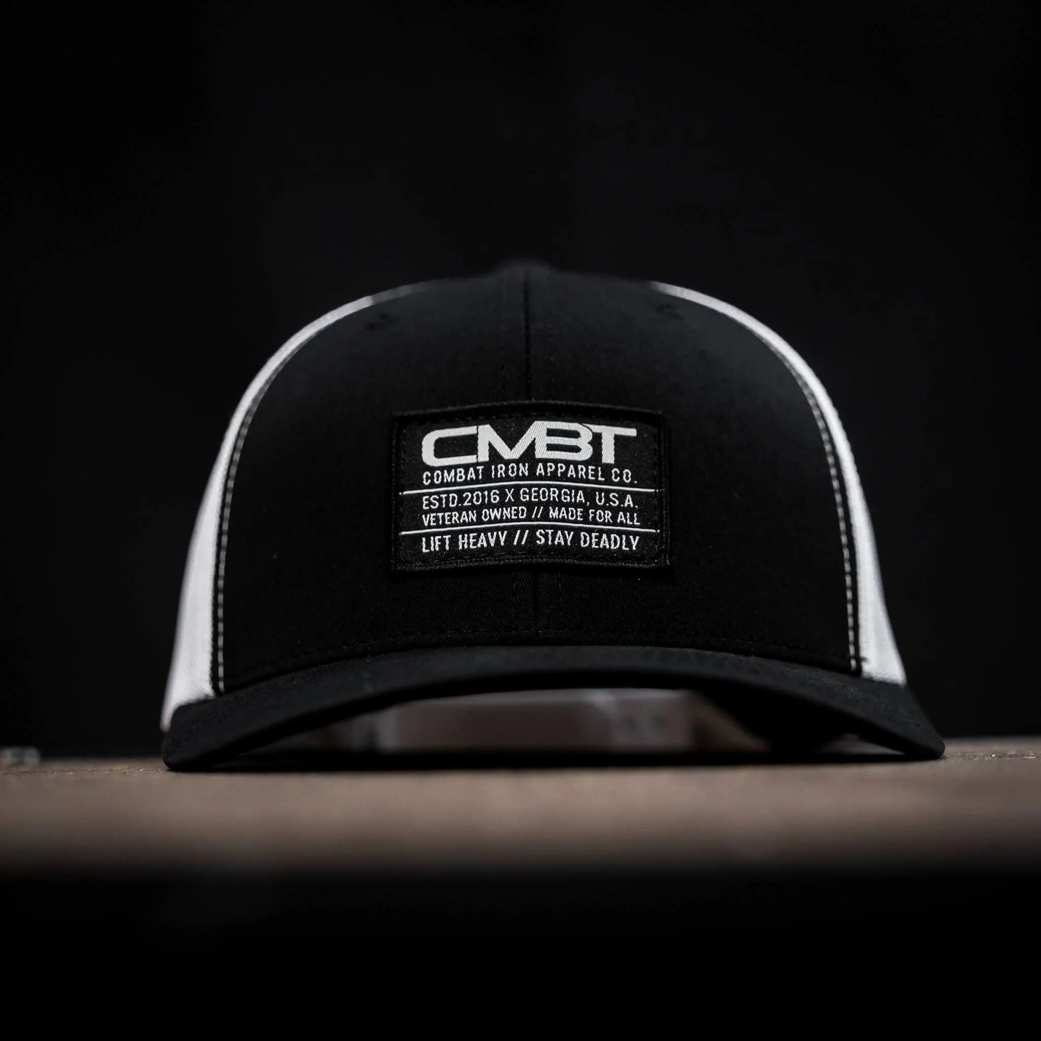 Branded CMBT Labeled Mid-Profile Snapback Hat - Image 18