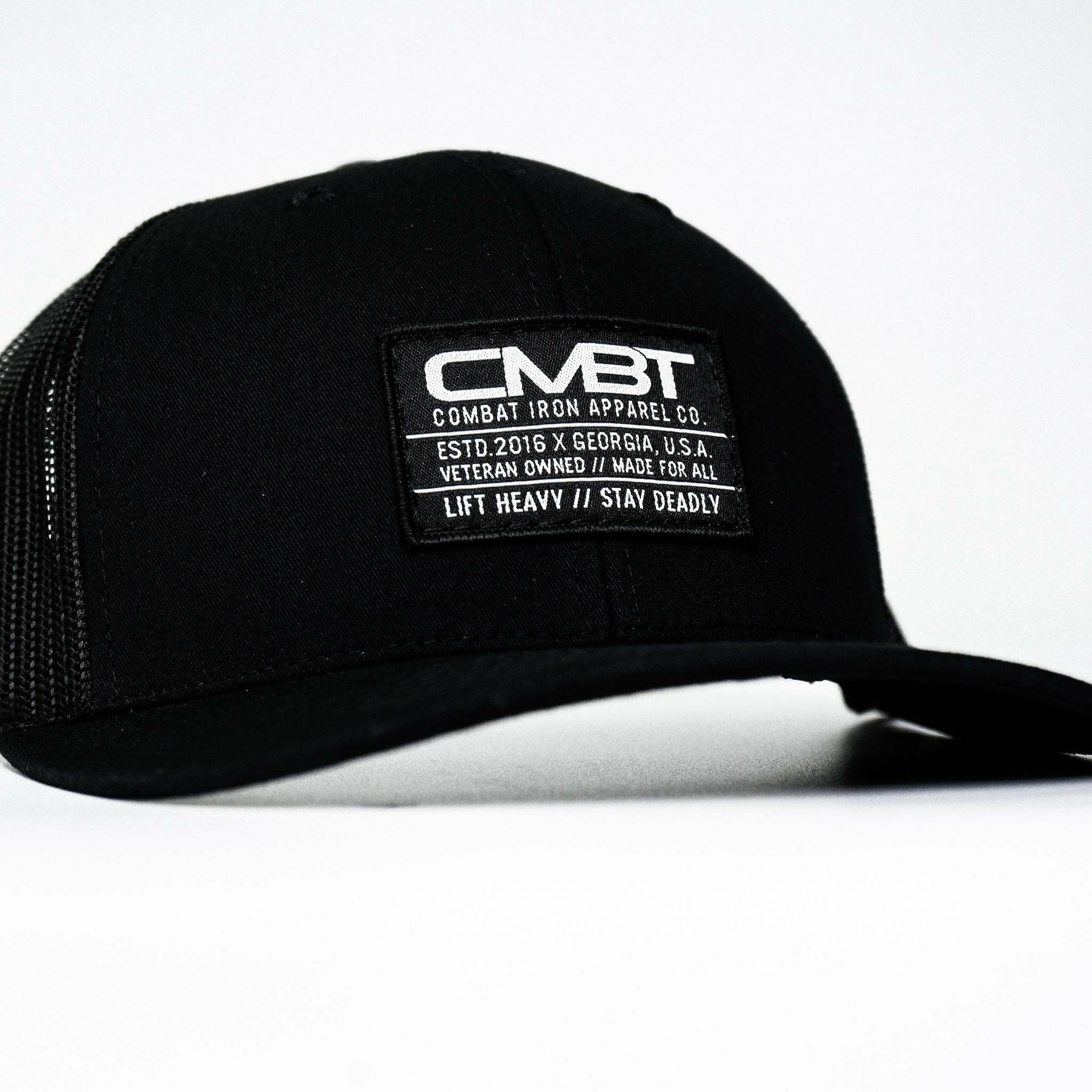 Branded CMBT Labeled Mid-Profile Snapback Hat - Image 6