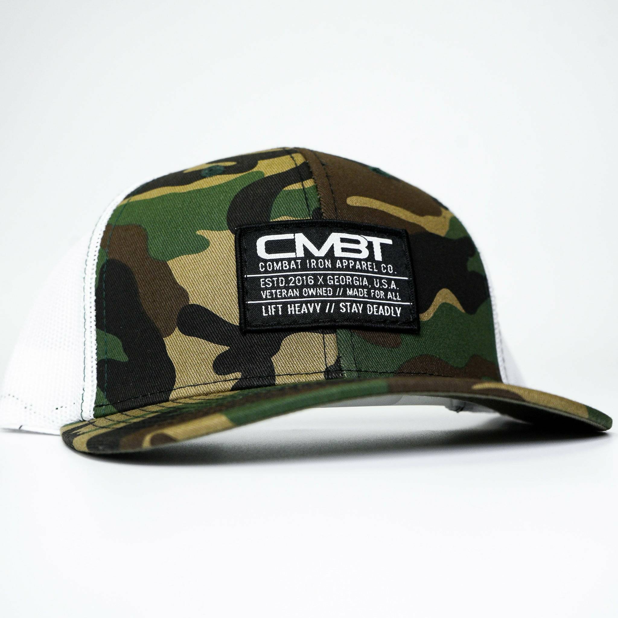 Branded CMBT Labeled Mid-Profile Snapback Hat - Image 8