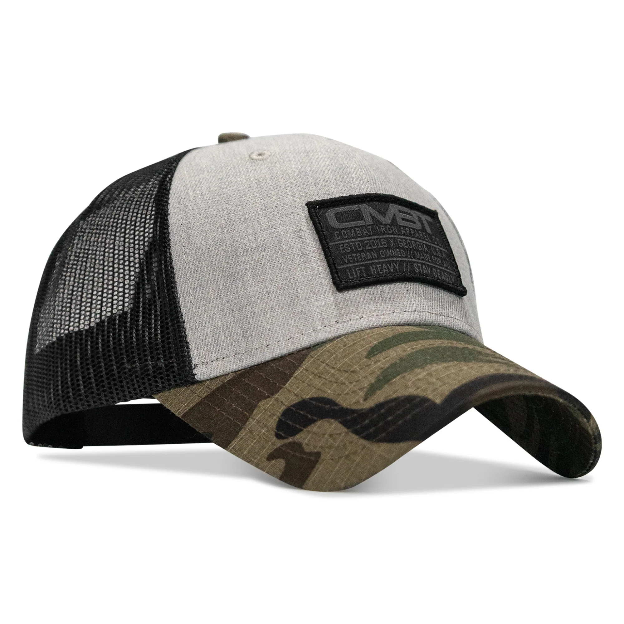 Branded CMBT Subdued Labeled Snapback Hat - Image 12