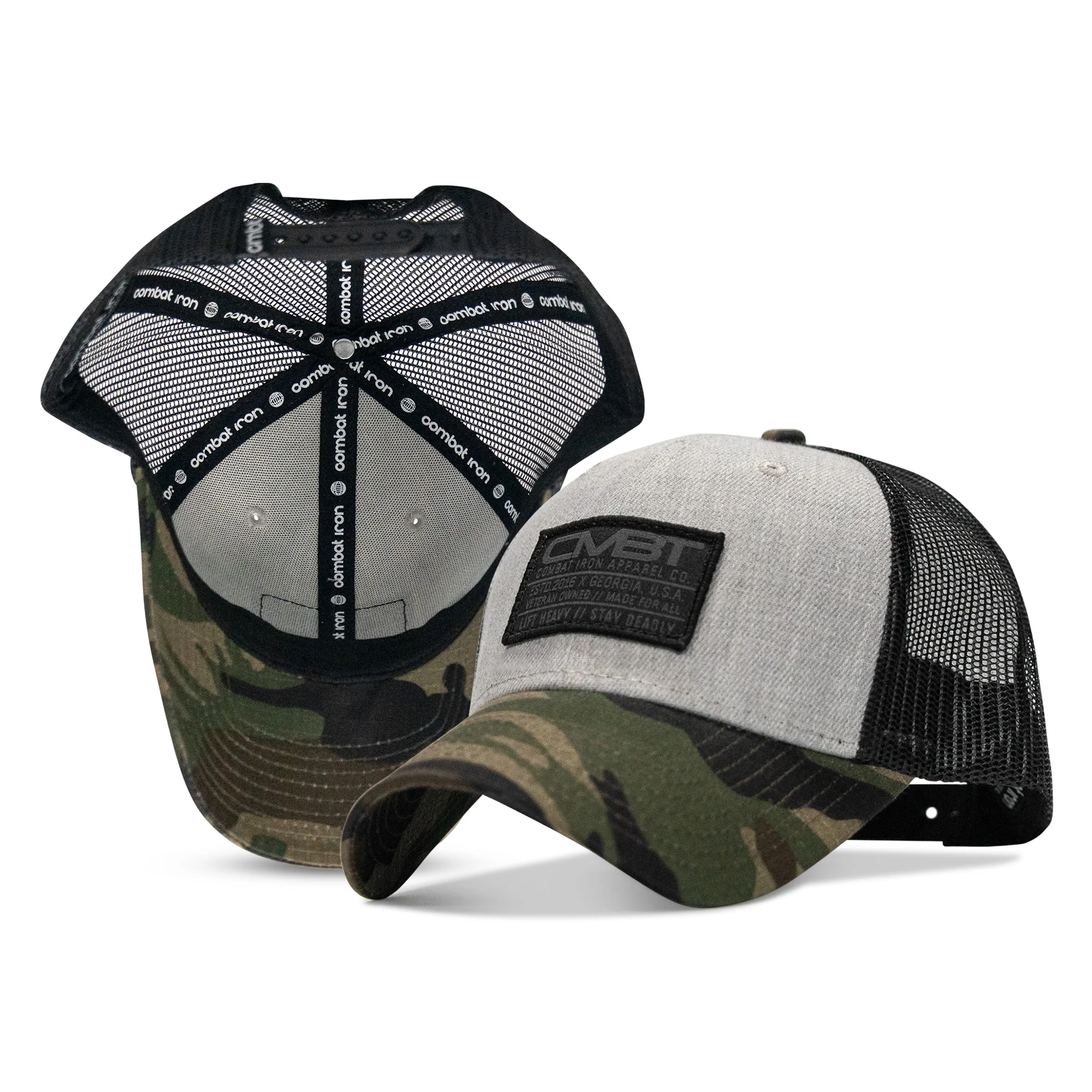 Branded CMBT Subdued Labeled Snapback Hat - Image 13