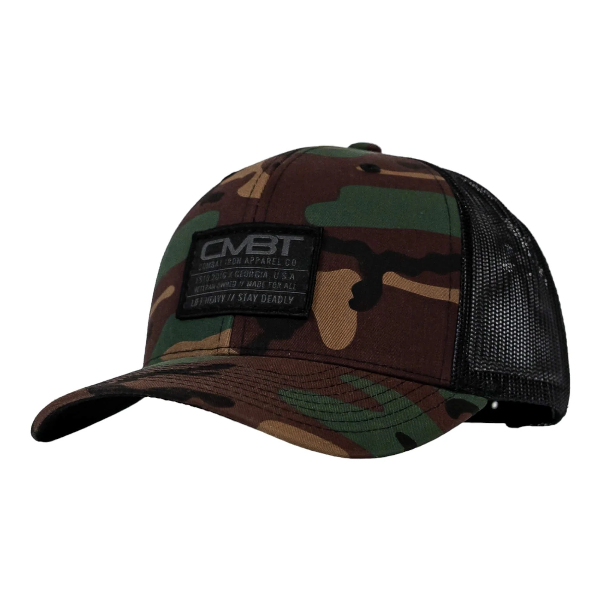 Branded CMBT Subdued Labeled Snapback Hat - Image 24