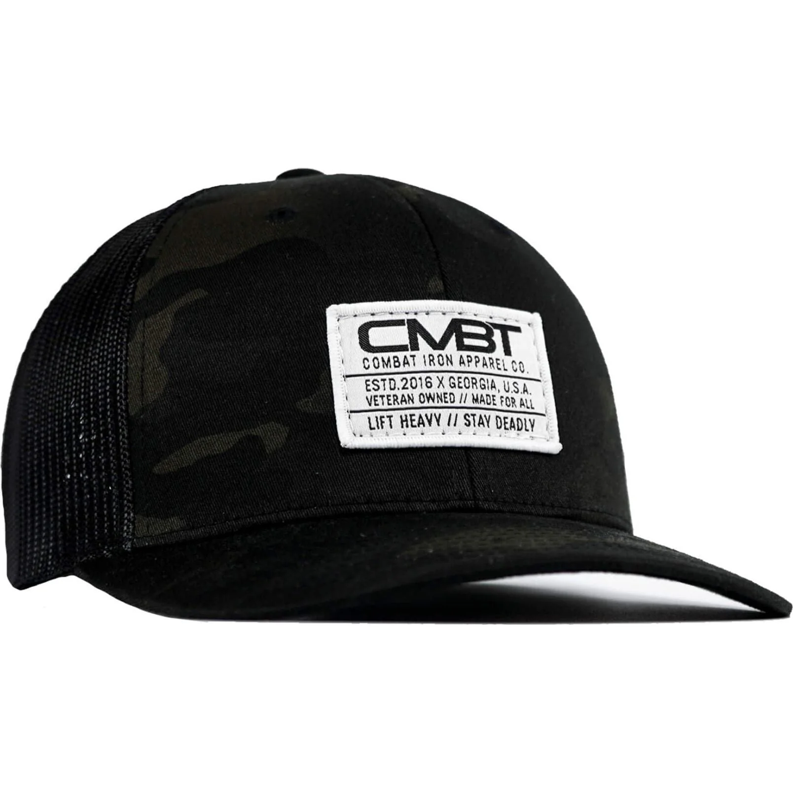 Branded CMBT White Labeled Snapback Hat - Image 4