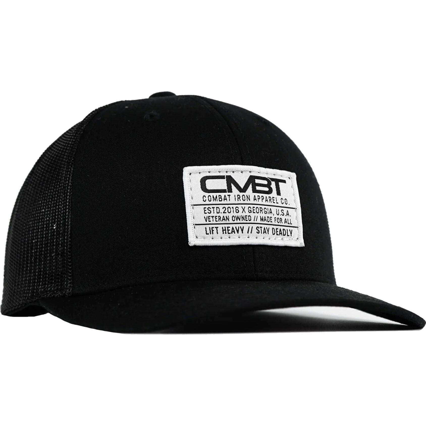 Branded CMBT White Labeled Snapback Hat - Image 5