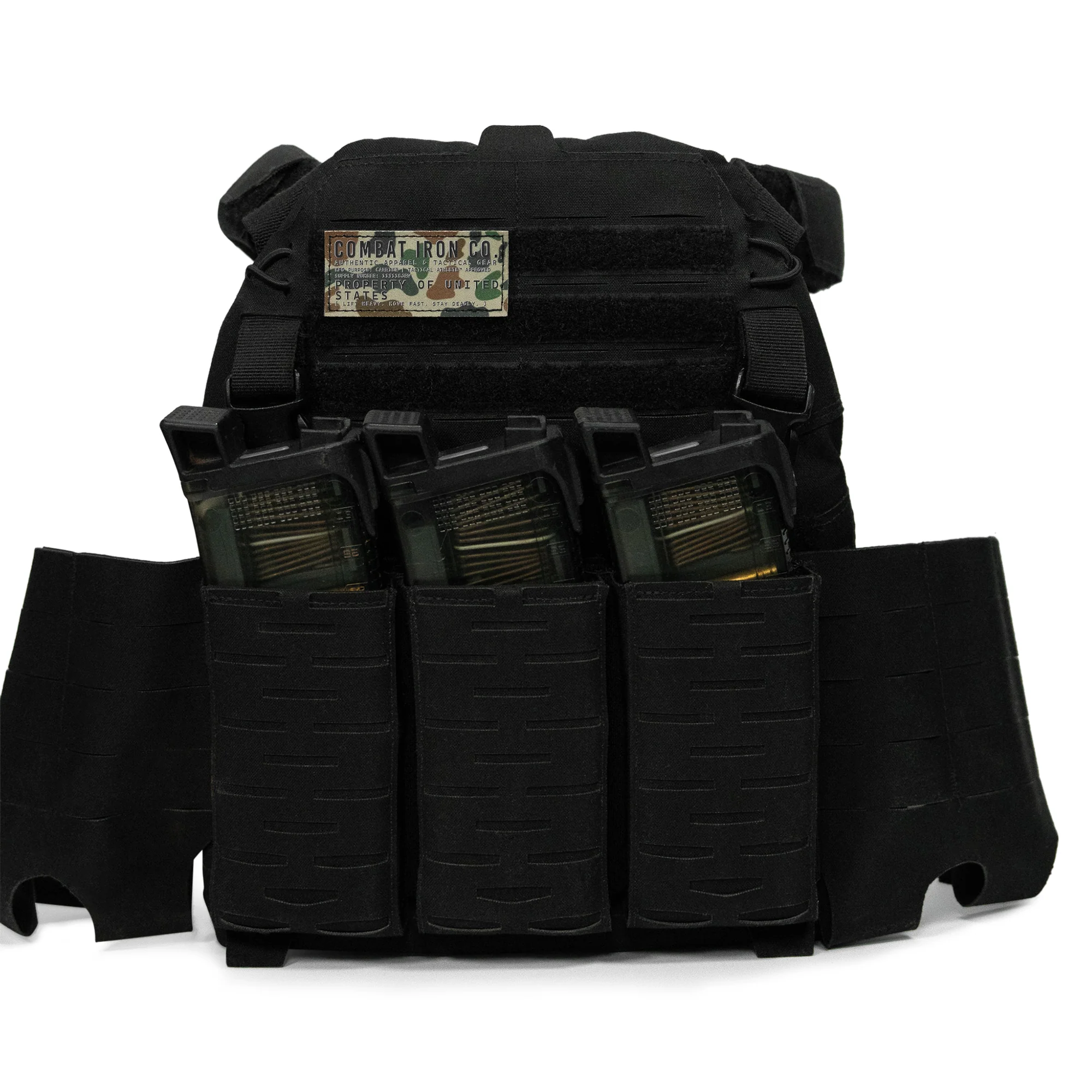 Combat Iron Co. Authentic Brand Velcro Patch - Image 2