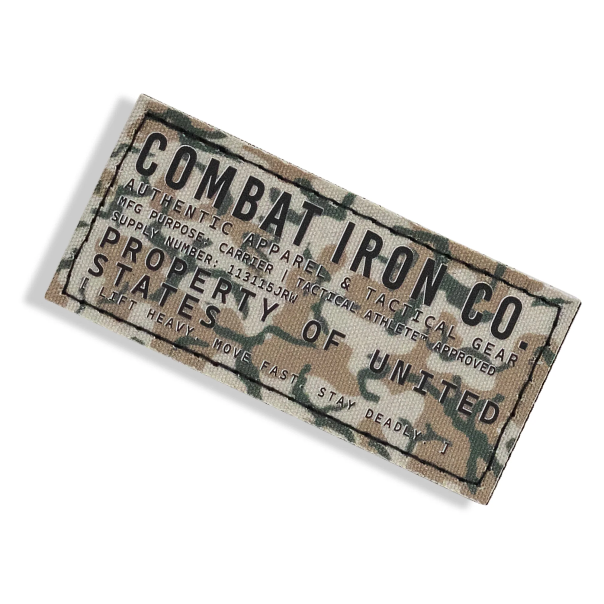 Combat Iron Co. Authentic Brand Velcro Patch - Image 20
