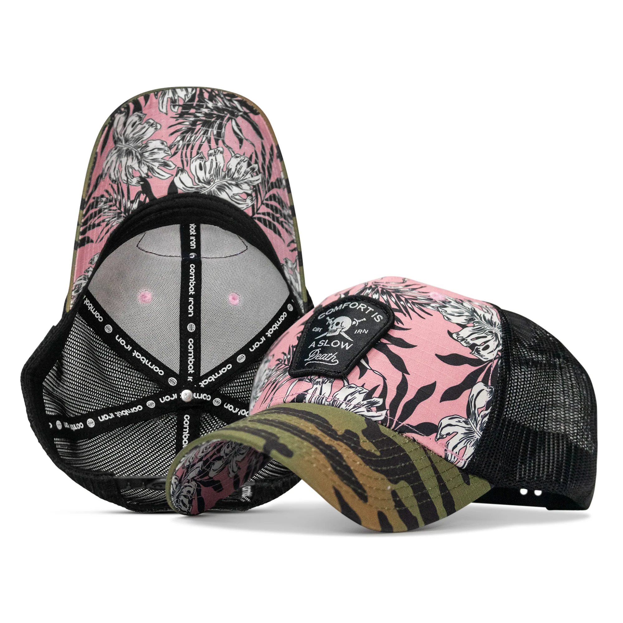 Comfort Is A Slow Death Patch Original Ripstop Snapback Hat - Image 20