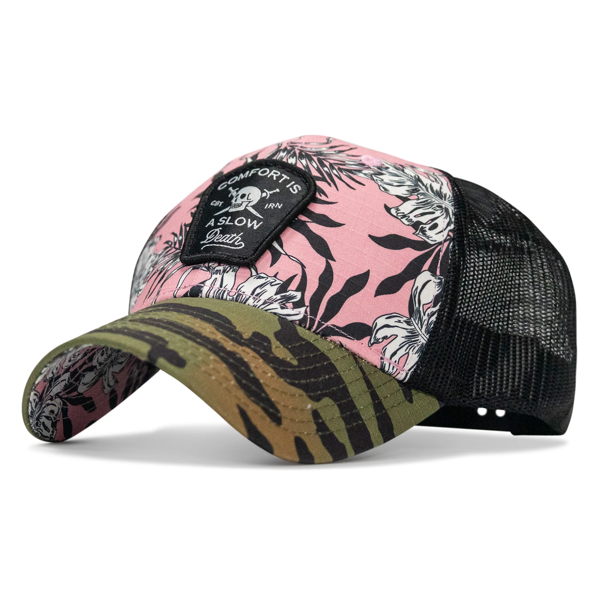 Comfort Is A Slow Death Patch Original Ripstop Snapback Hat - Image 21