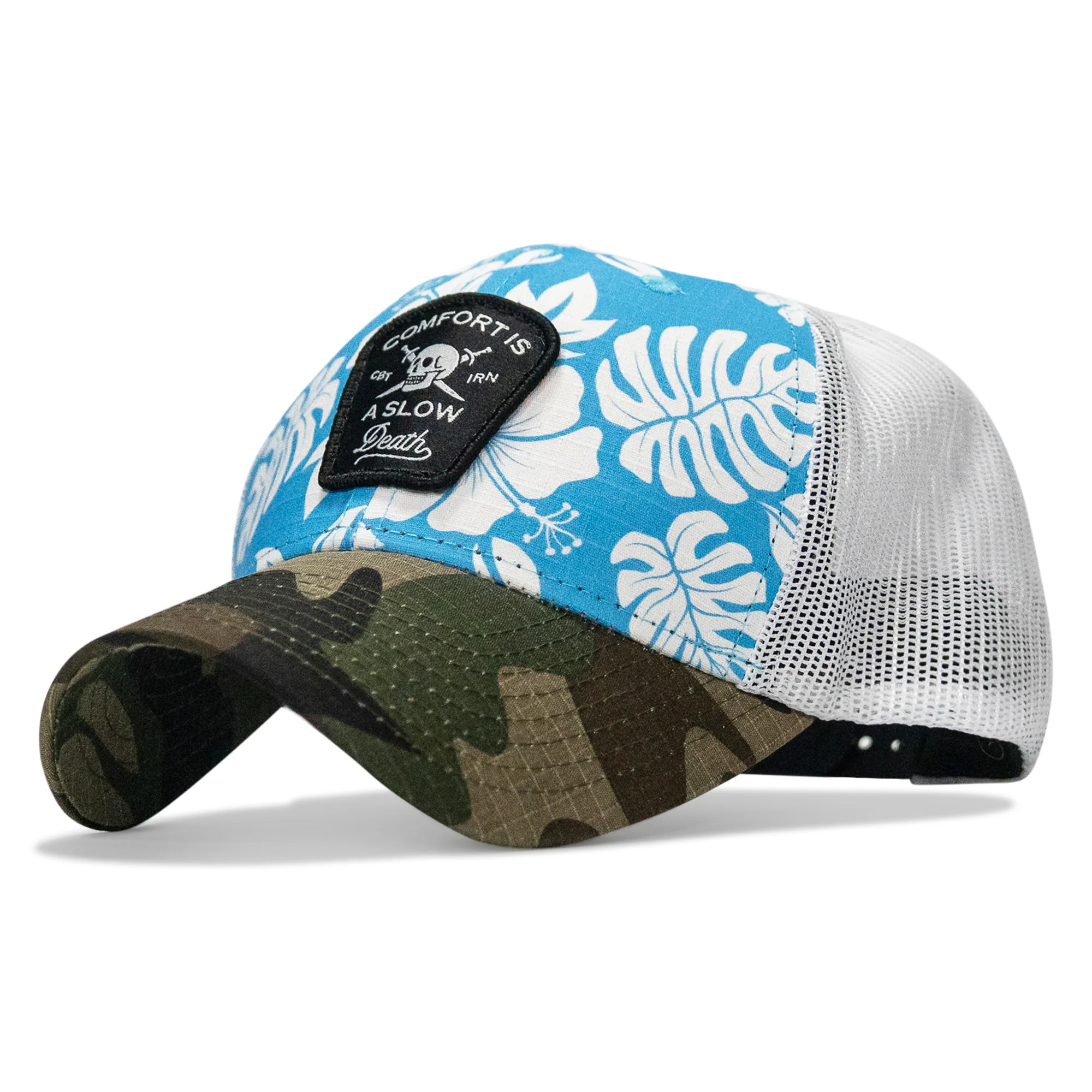 Comfort Is A Slow Death Patch Original Ripstop Snapback Hat - Image 28