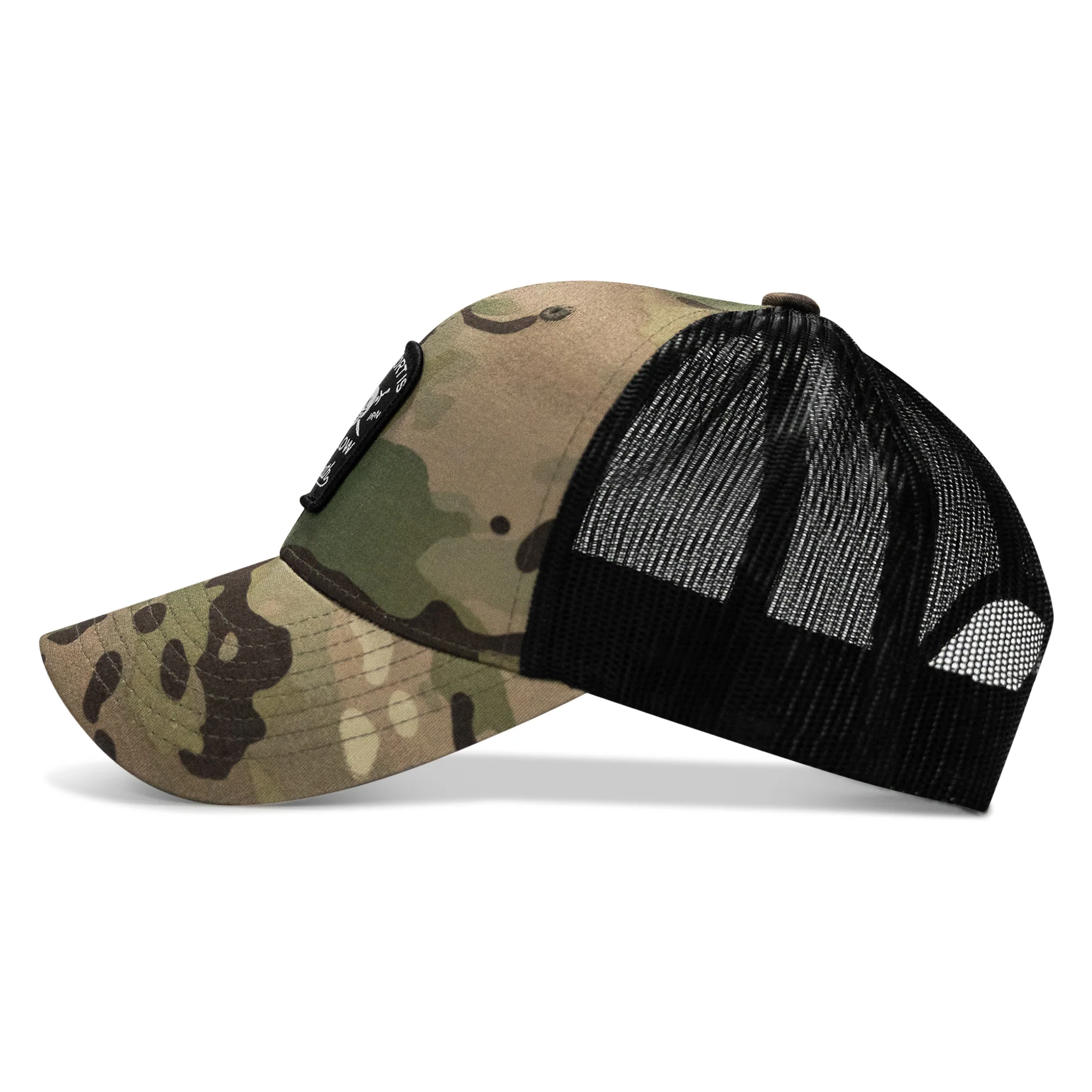 Comfort Is A Slow Death Patch Snapback Hat - Image 11