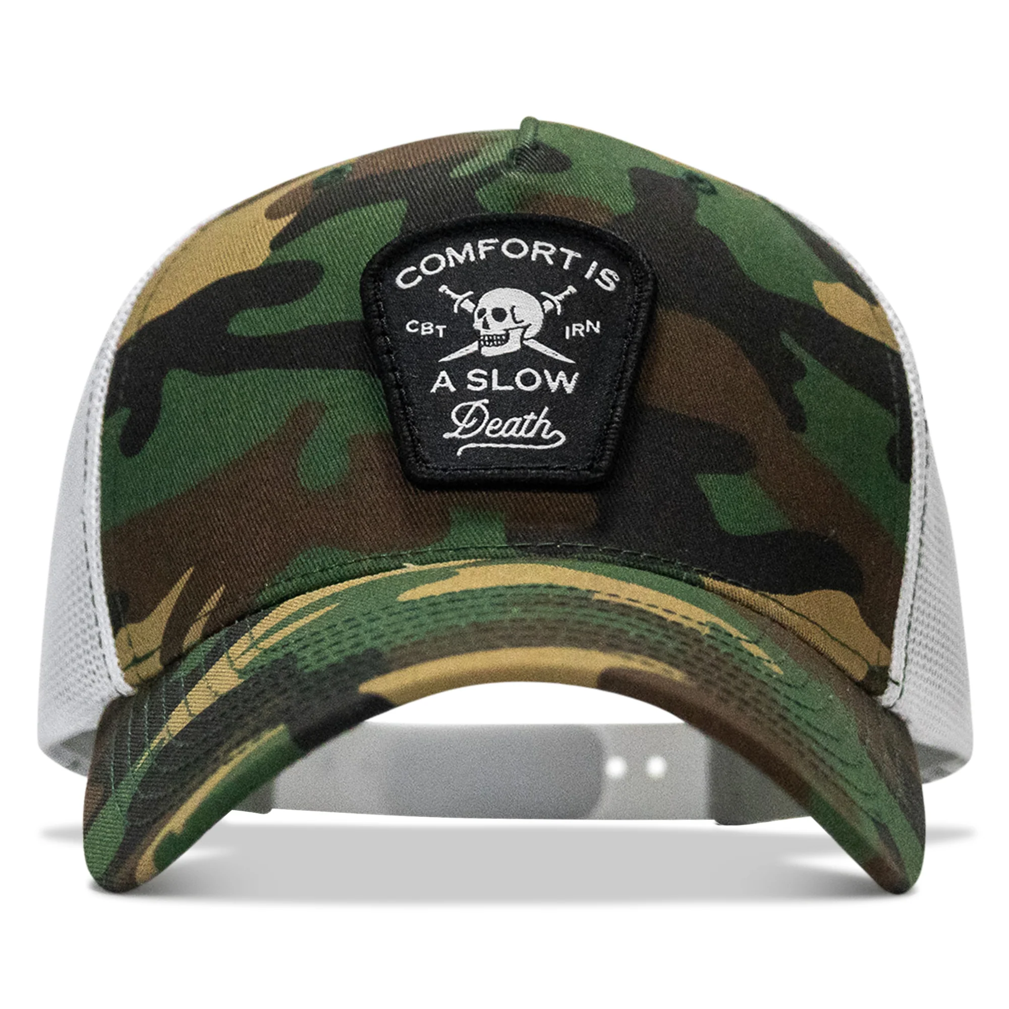 Comfort Is A Slow Death Patch Snapback Hat - Image 18
