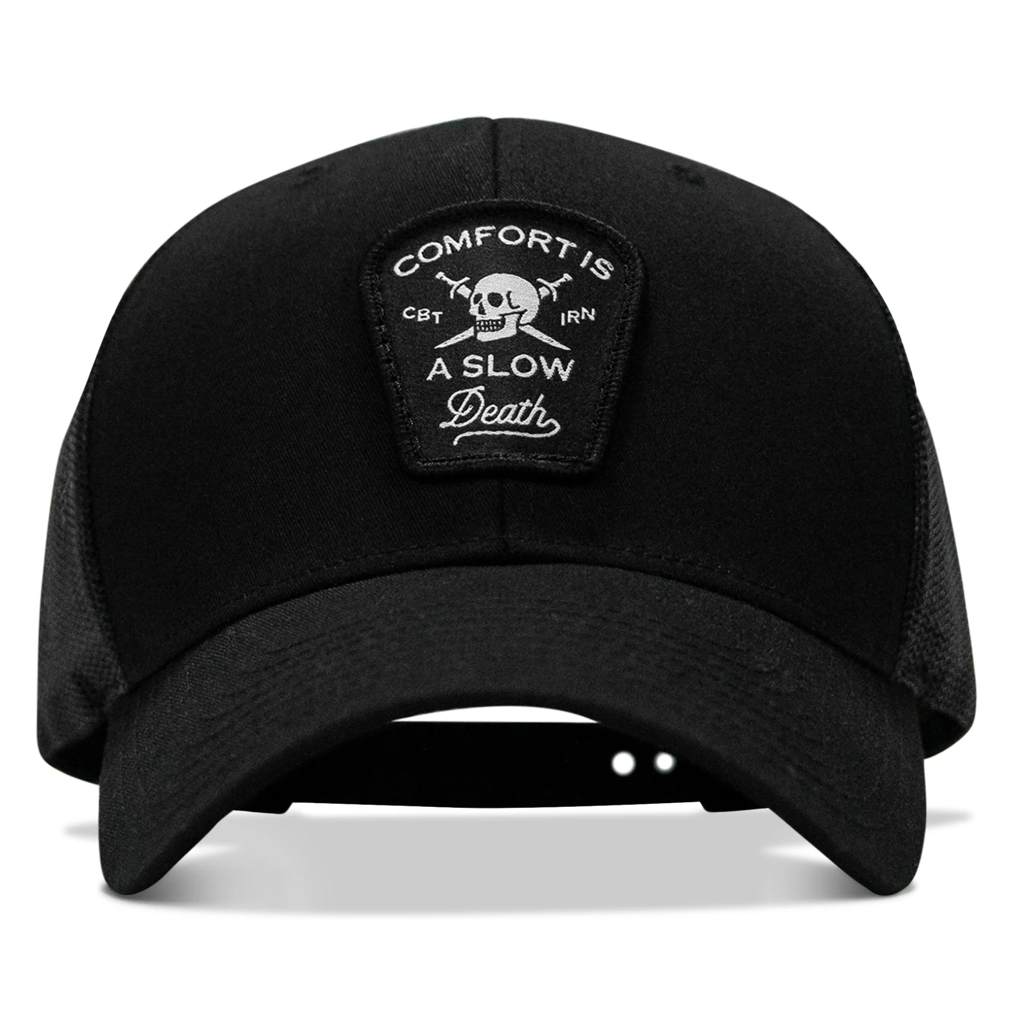 Comfort Is A Slow Death Patch Snapback Hat - Image 23
