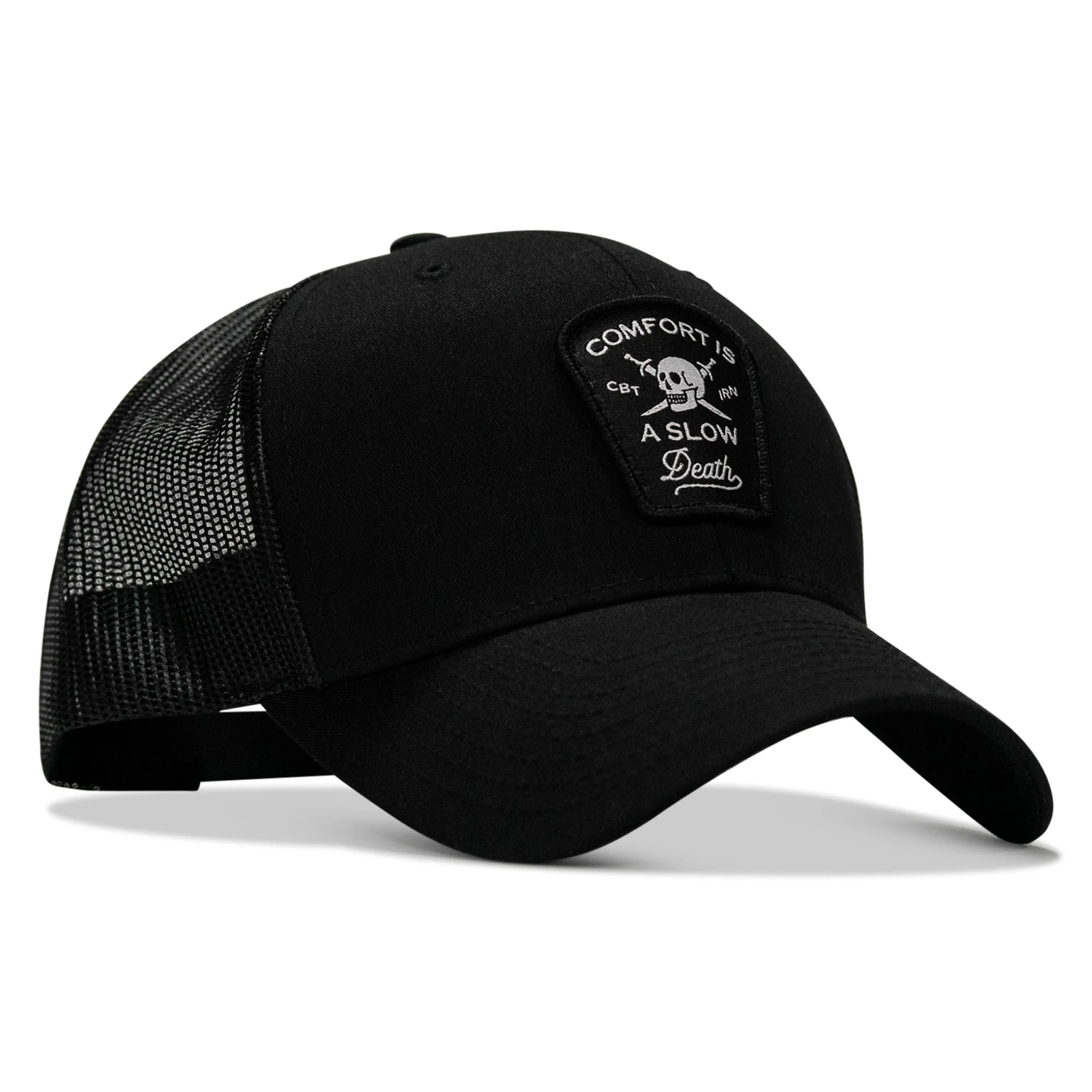 Comfort Is A Slow Death Patch Snapback Hat - Image 25