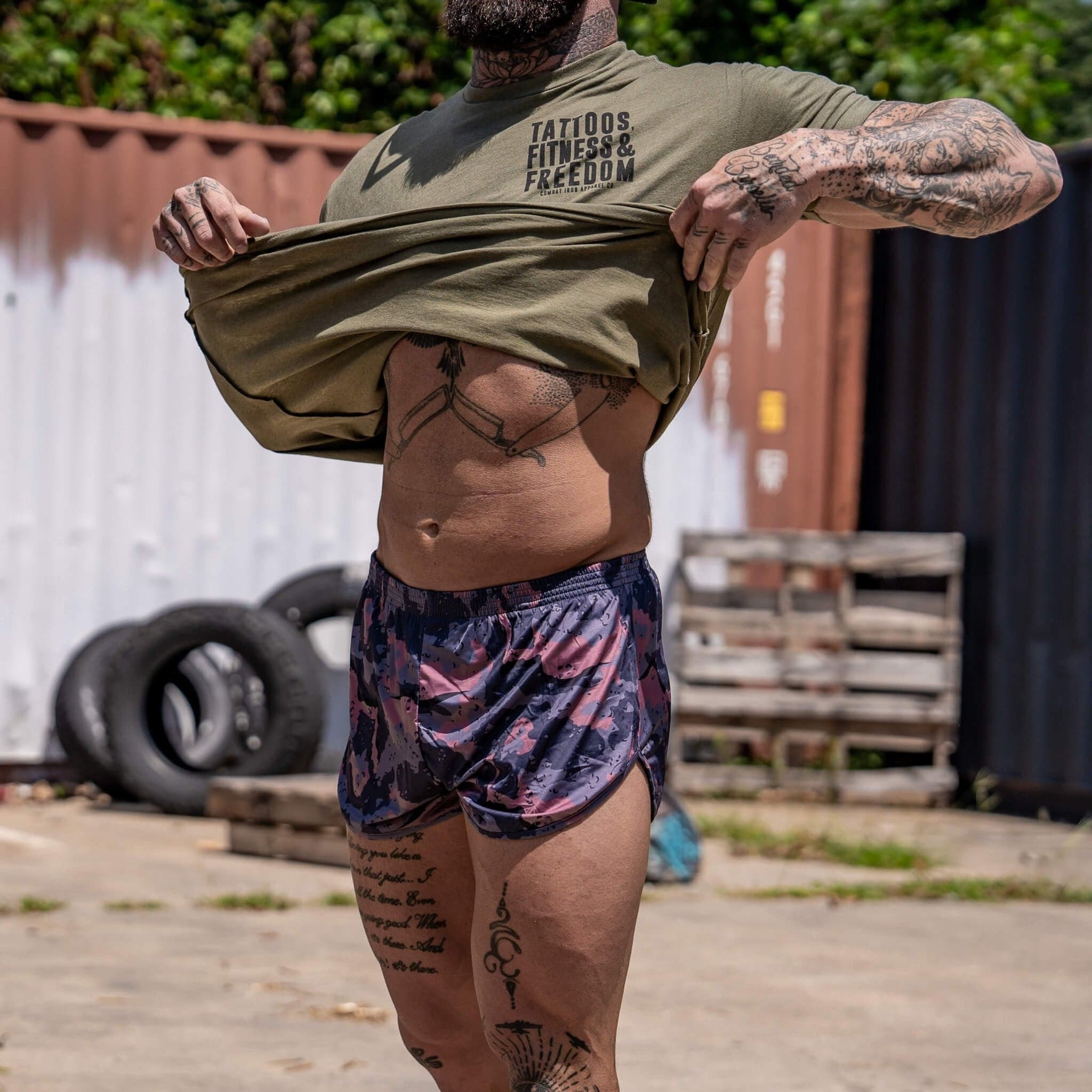 Copenhagen Camo Ranger Silkies Training Shorts | 2.5" - Image 8