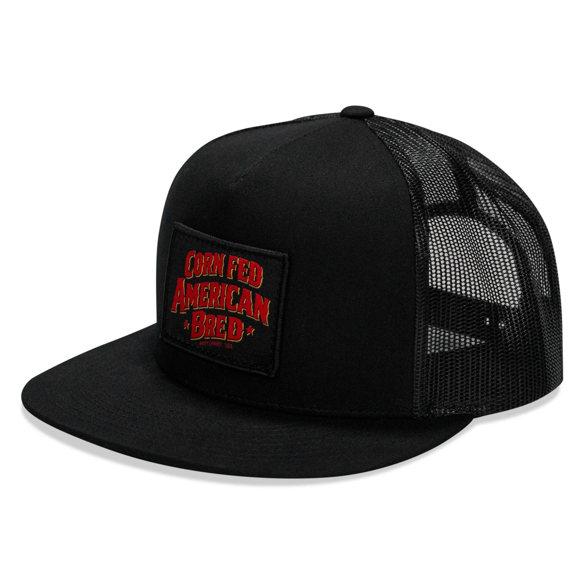 Corn Fed. American Bred. Patch Flatbill Snapback - Image 7