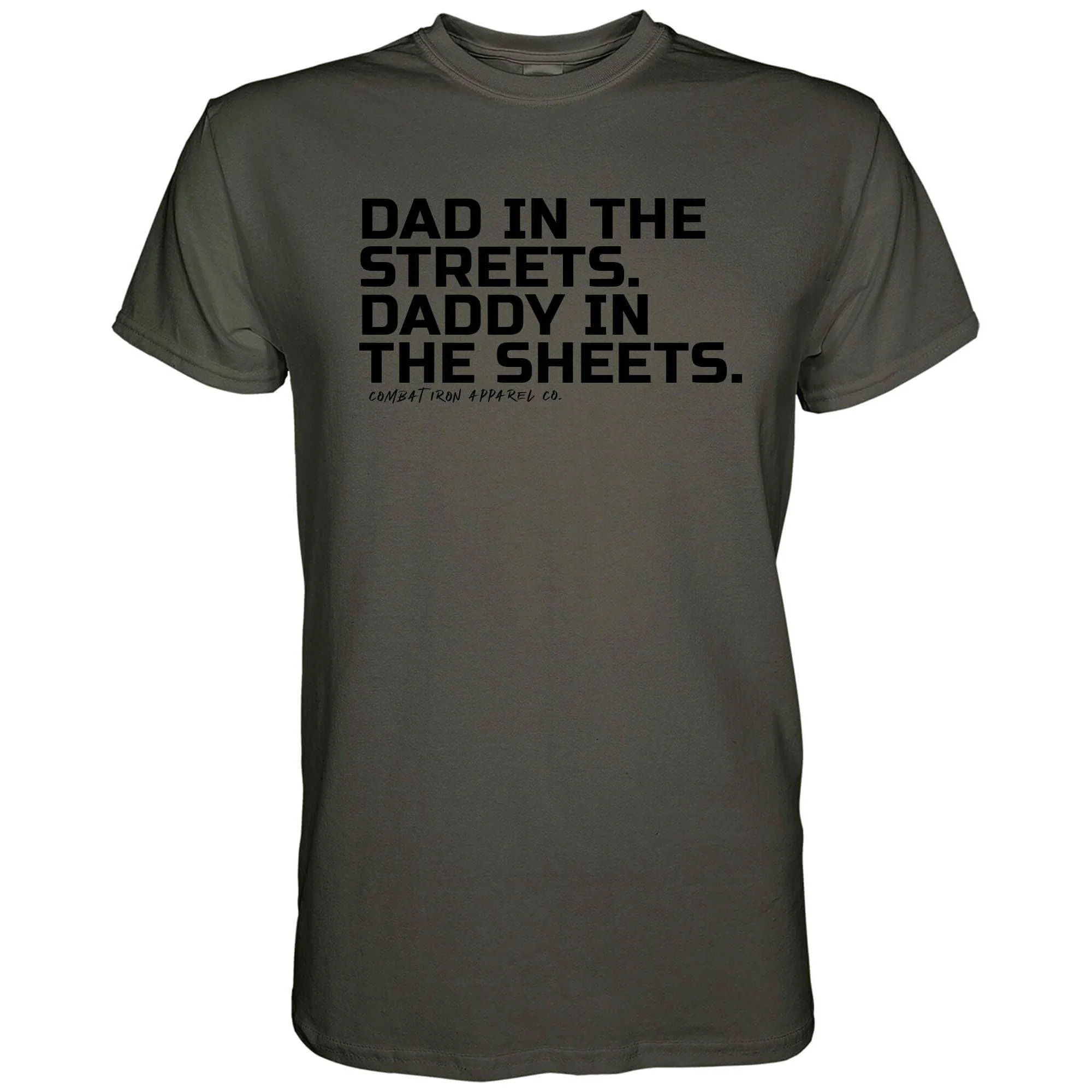 Dad in the Streets. Daddy In the Sheets. Men's T-Shirt - Image 11