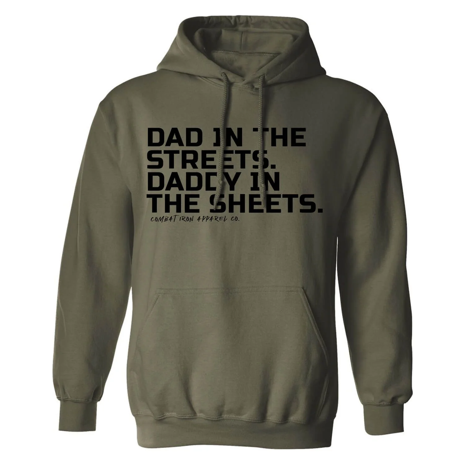 Dad In The Streets. Daddy In The Sheets. Men's Hoodie - Image 3