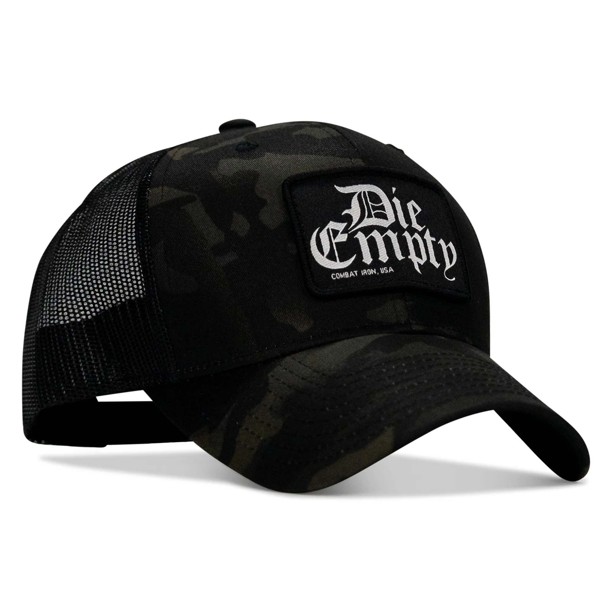 Die Empty Black Patch Snapback Hat - Image 14