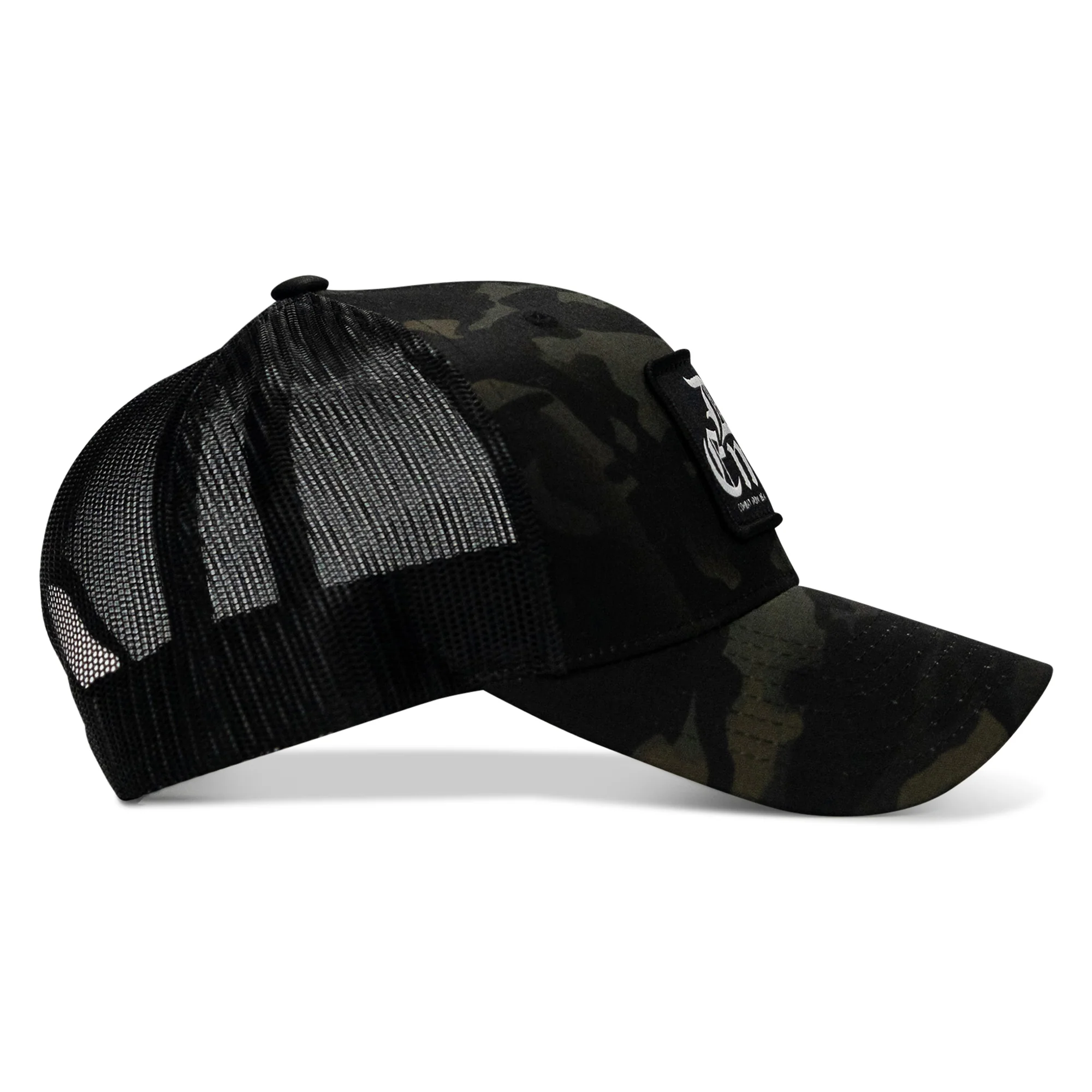 Die Empty Black Patch Snapback Hat - Image 16