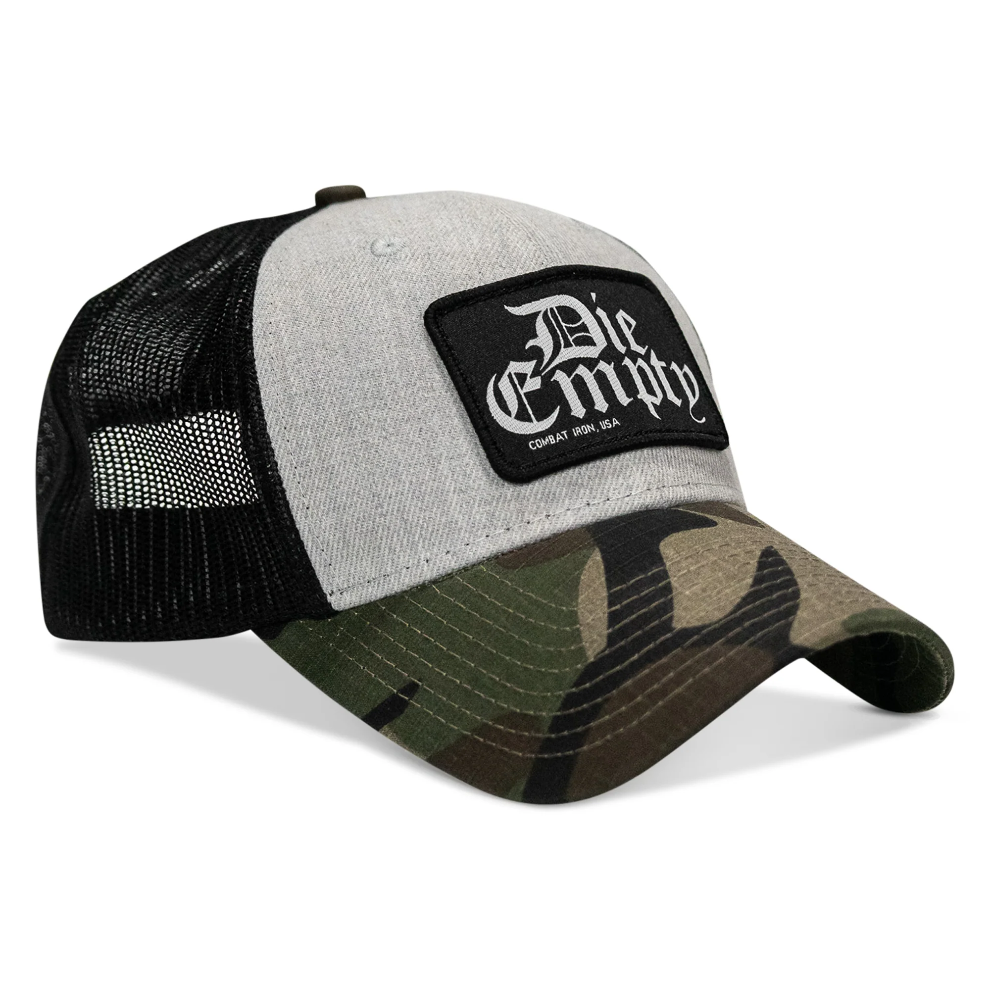 Die Empty Black Patch Snapback Hat - Image 23