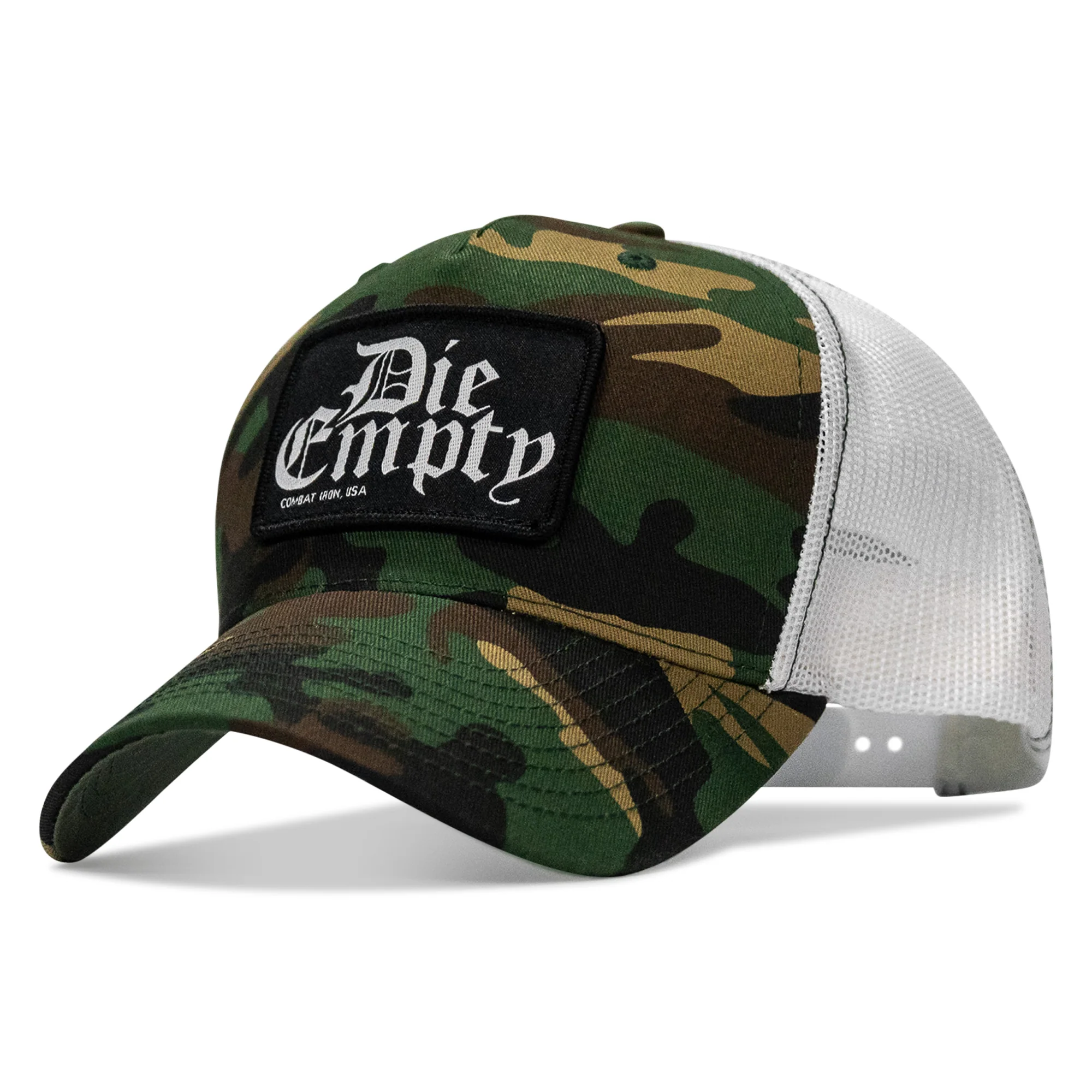 Die Empty Black Patch Snapback Hat - Image 31