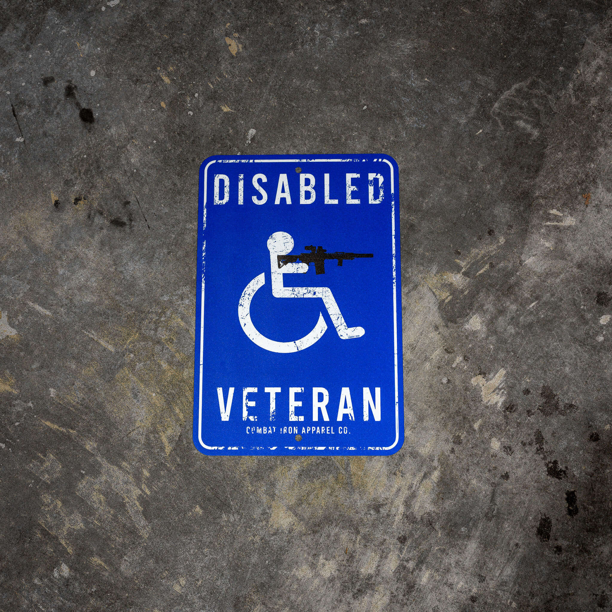Disabled Veteran Metal Wall Mounted Sign - Image 6