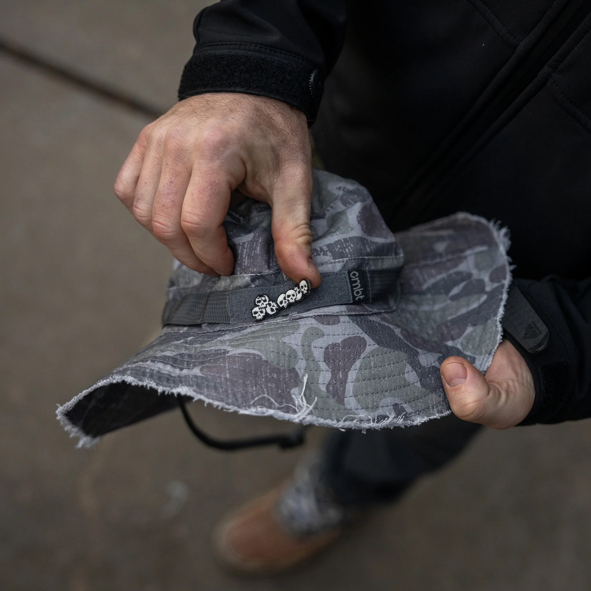 Distressed Ripstop Mid-Profile Tactical Boonie Hat - Image 57