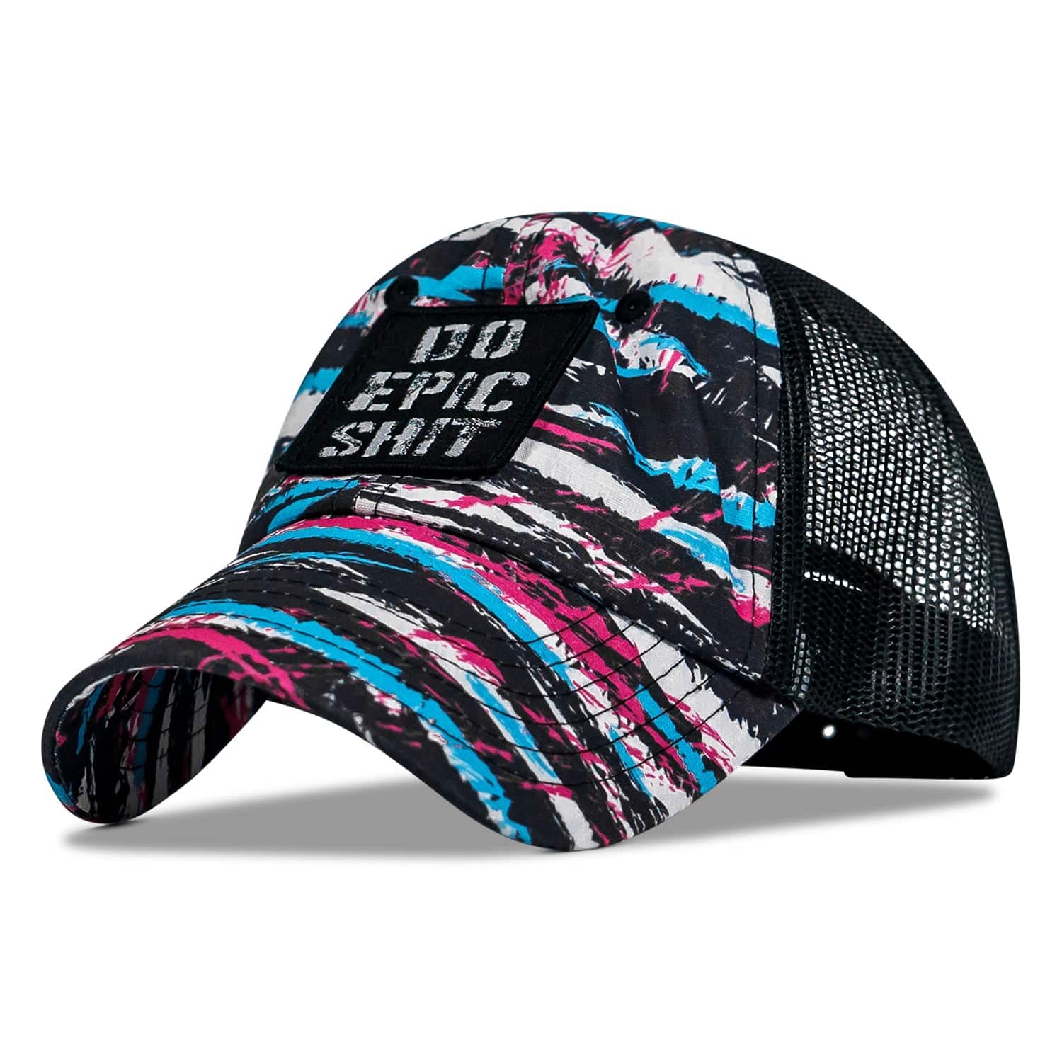 Do Epic Shit Patch Tactical Ripstop Mesh Snapback Hat - Image 2